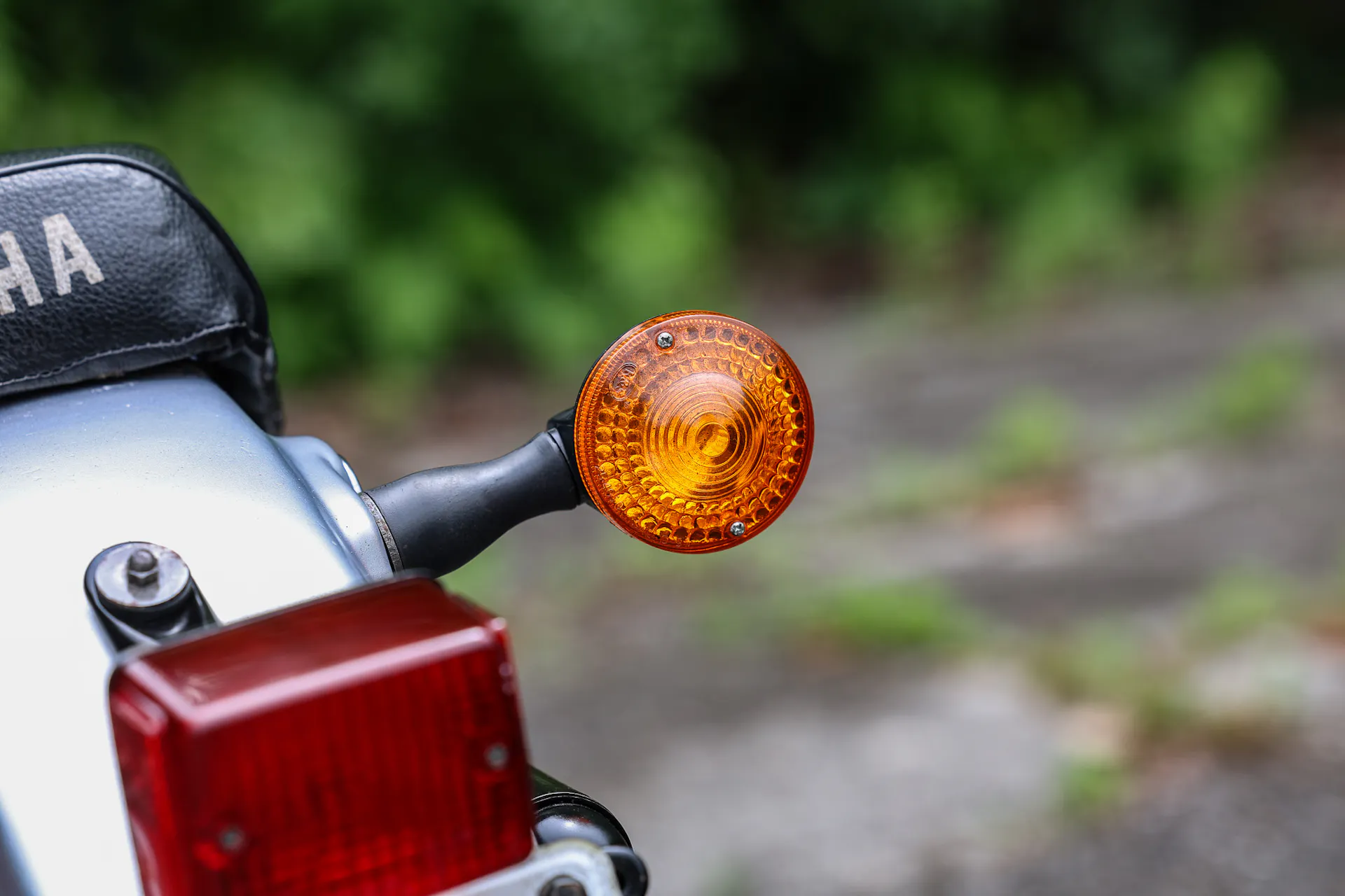 1977 Yamaha DT250 right rear turn signal 