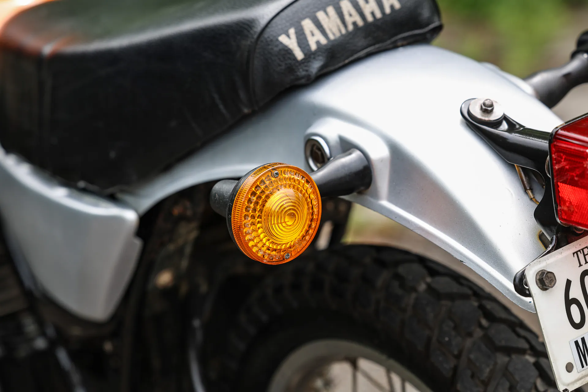 1977 Yamaha DT250 turn signal