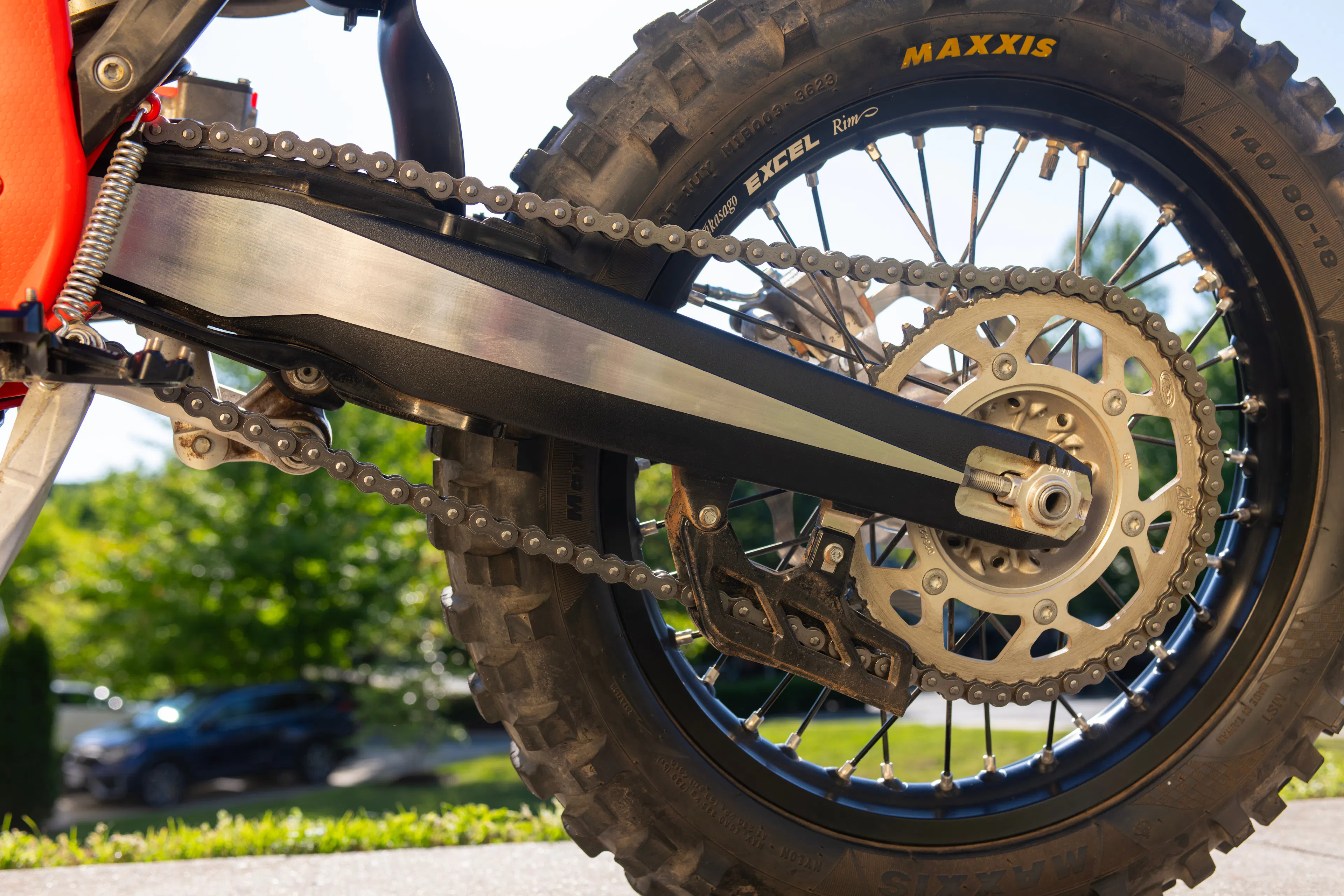 2025 Beta 390 RR X-Pro rear wheel