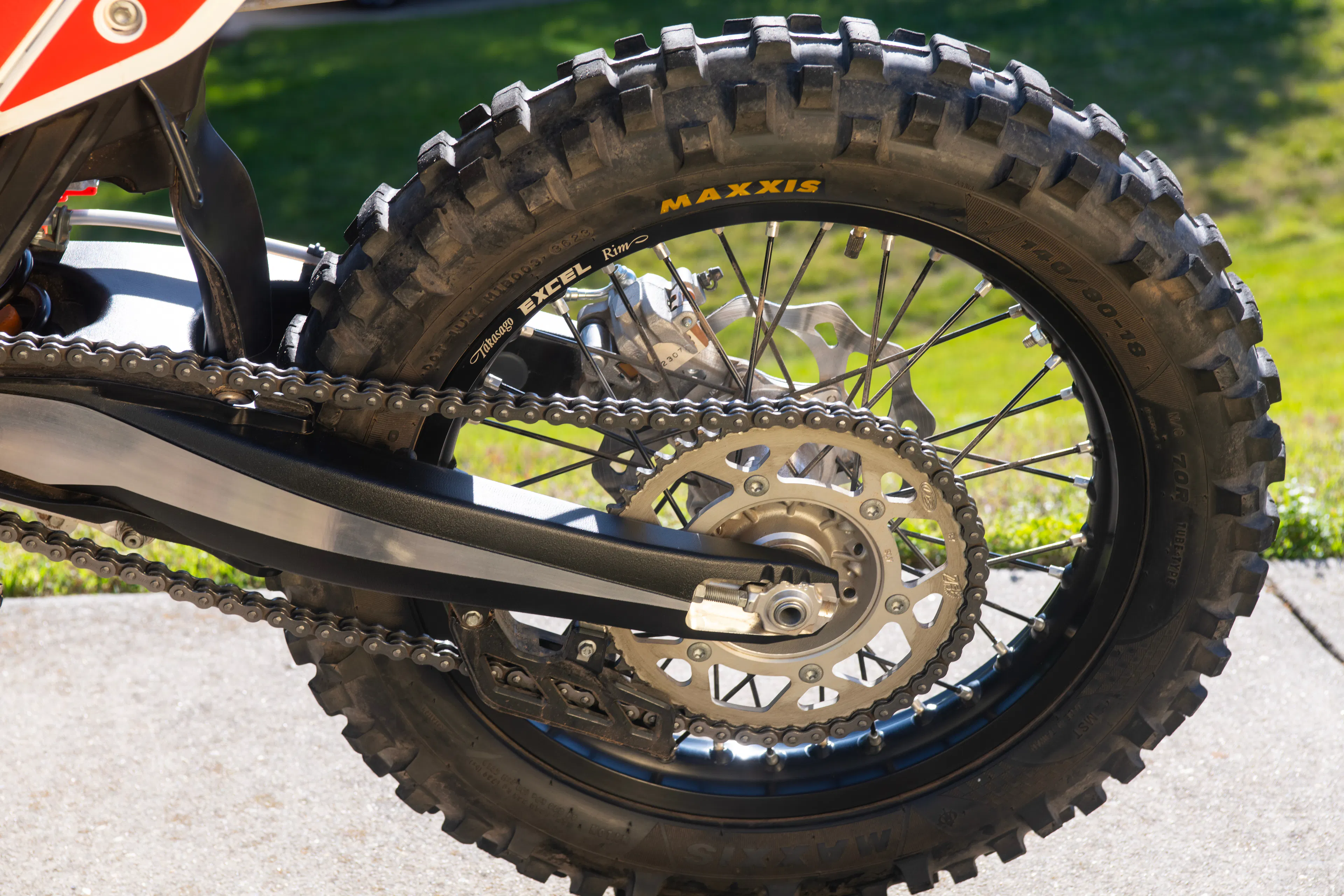 2025 Beta 390 RR X-Pro rear wheel 2