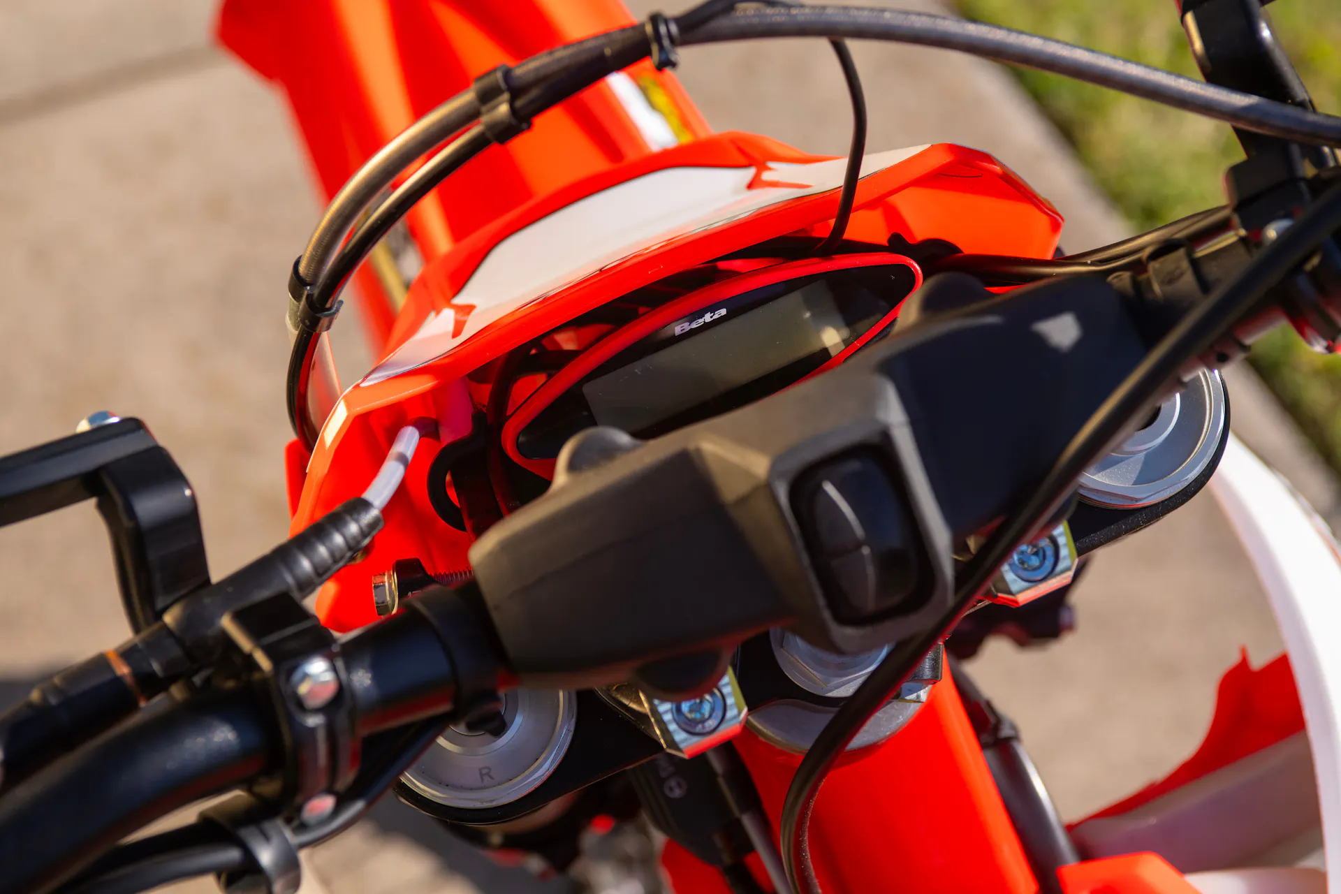 2025 Beta 390 RR X-Pro dashboard