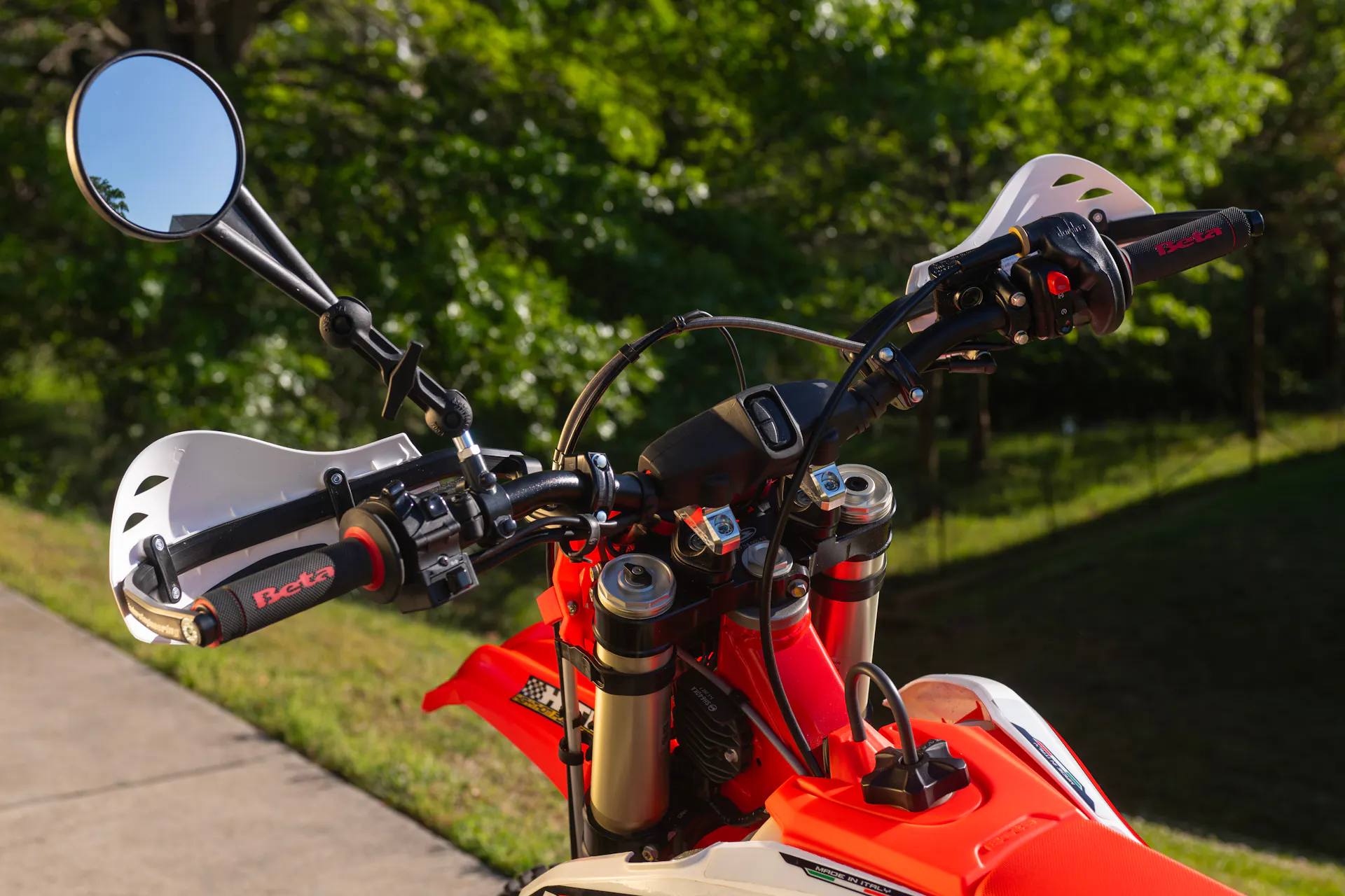 2025 Beta 390 RR X-Pro cockpit