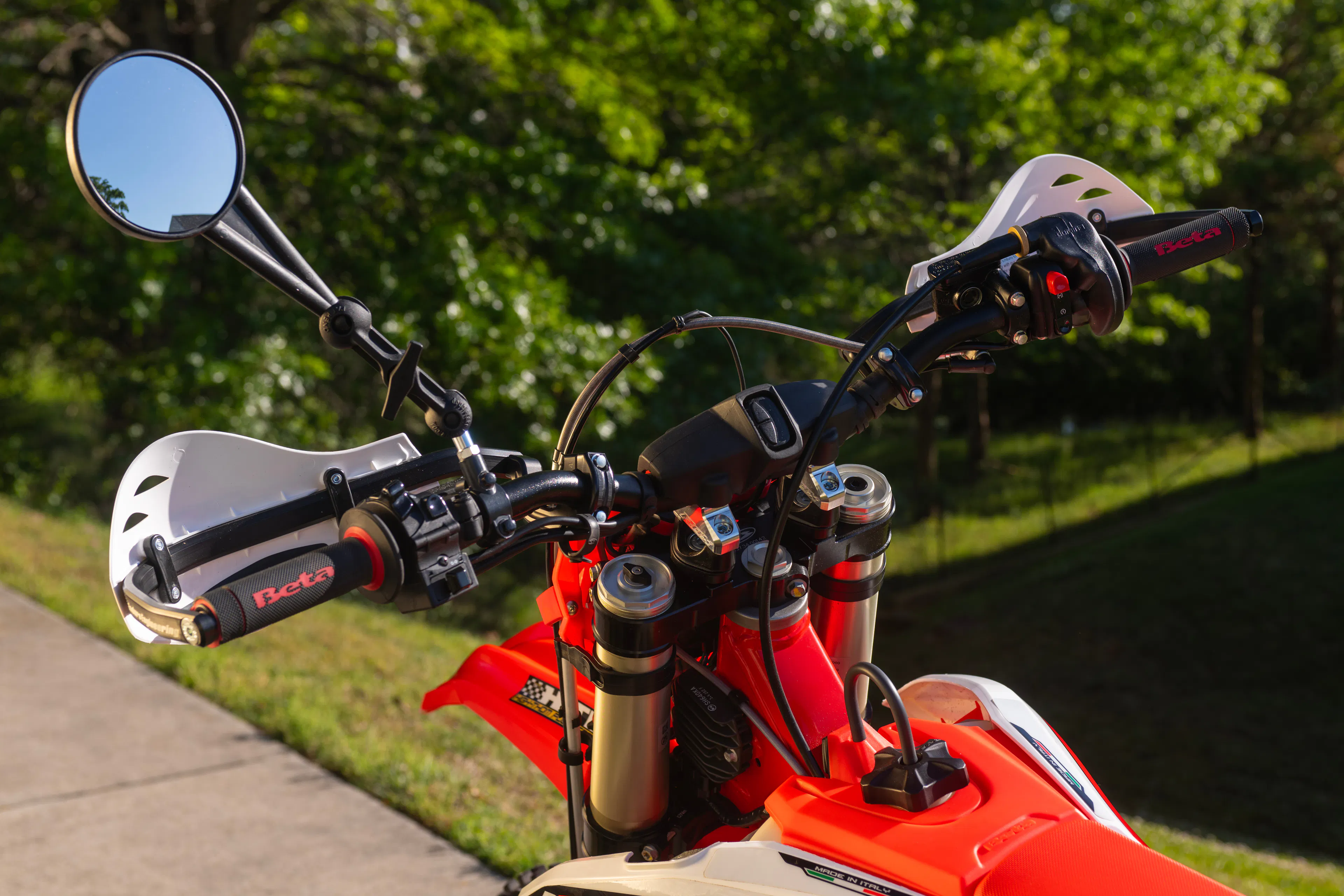 2025 Beta 390 RR X-Pro cockpit