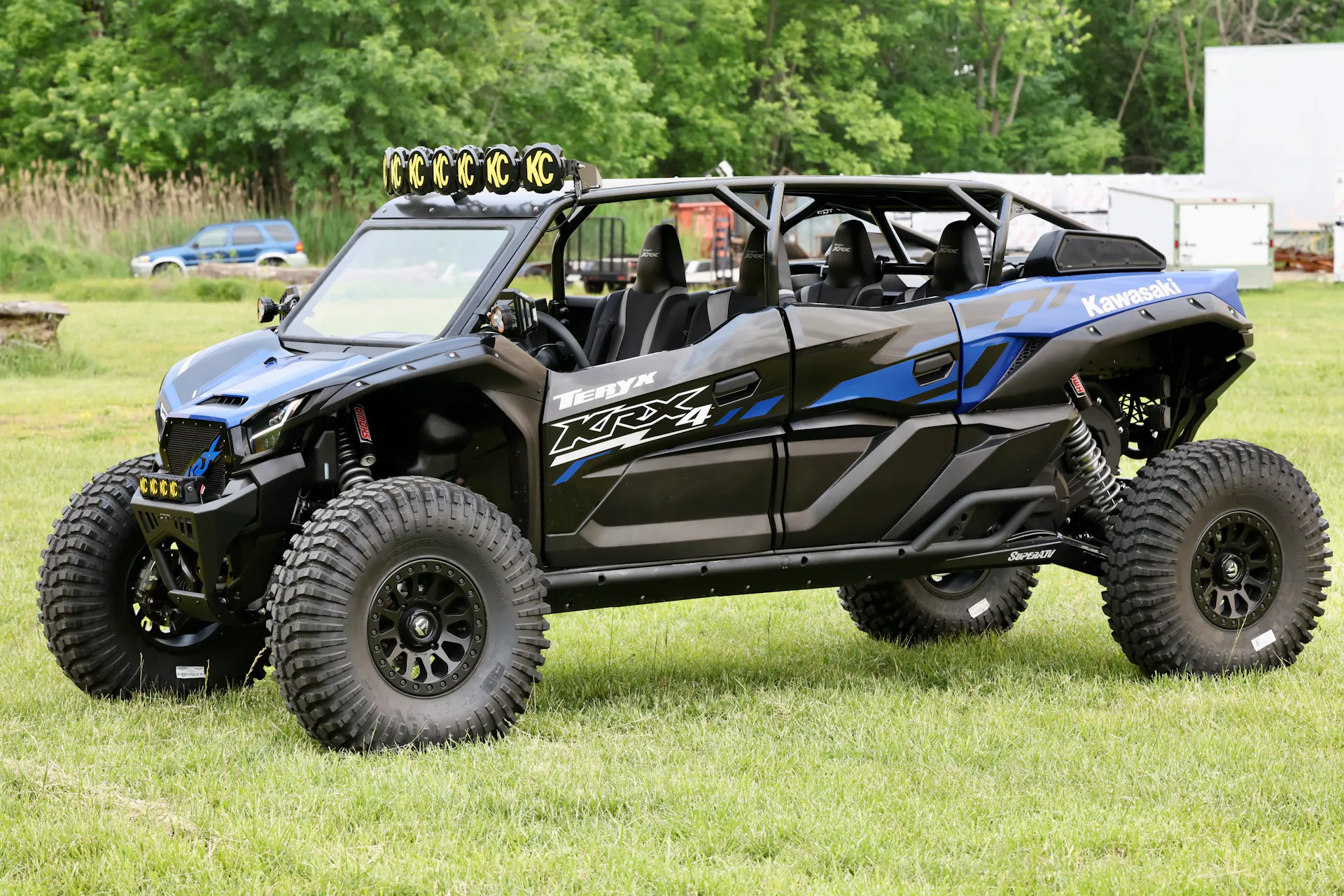 2025 Kawasaki Teryx KRX4 1000 driver's front 3/4