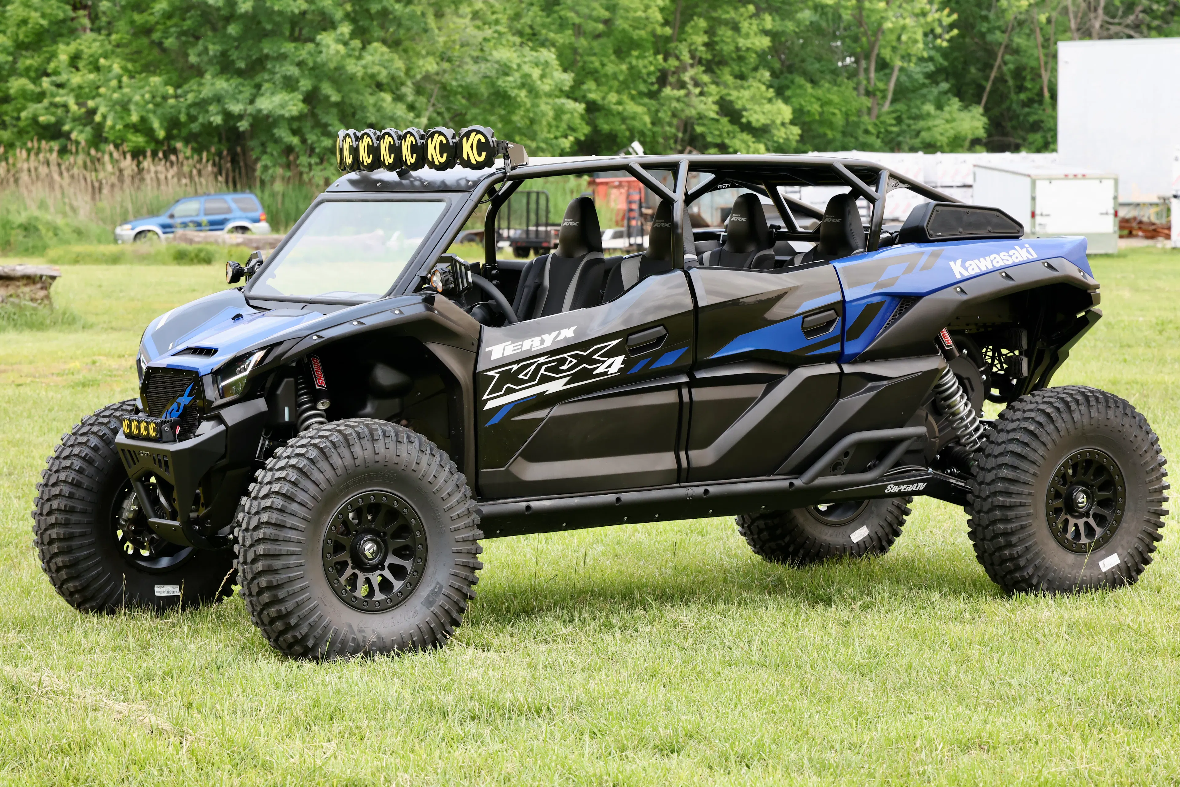 2025 Kawasaki Teryx KRX4 1000 driver's front 3/4