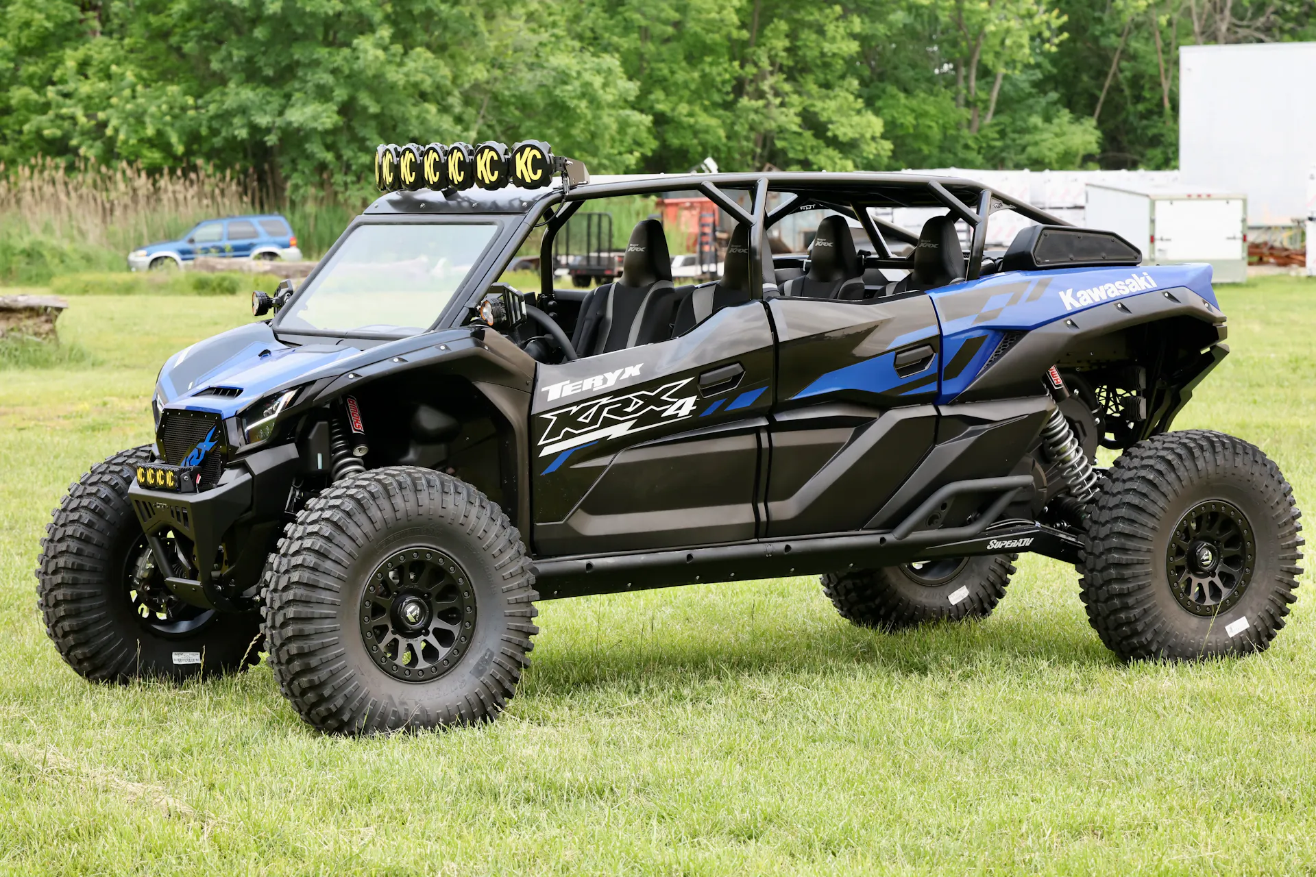 2025 Kawasaki Teryx KRX4 1000 driver's front 3/4