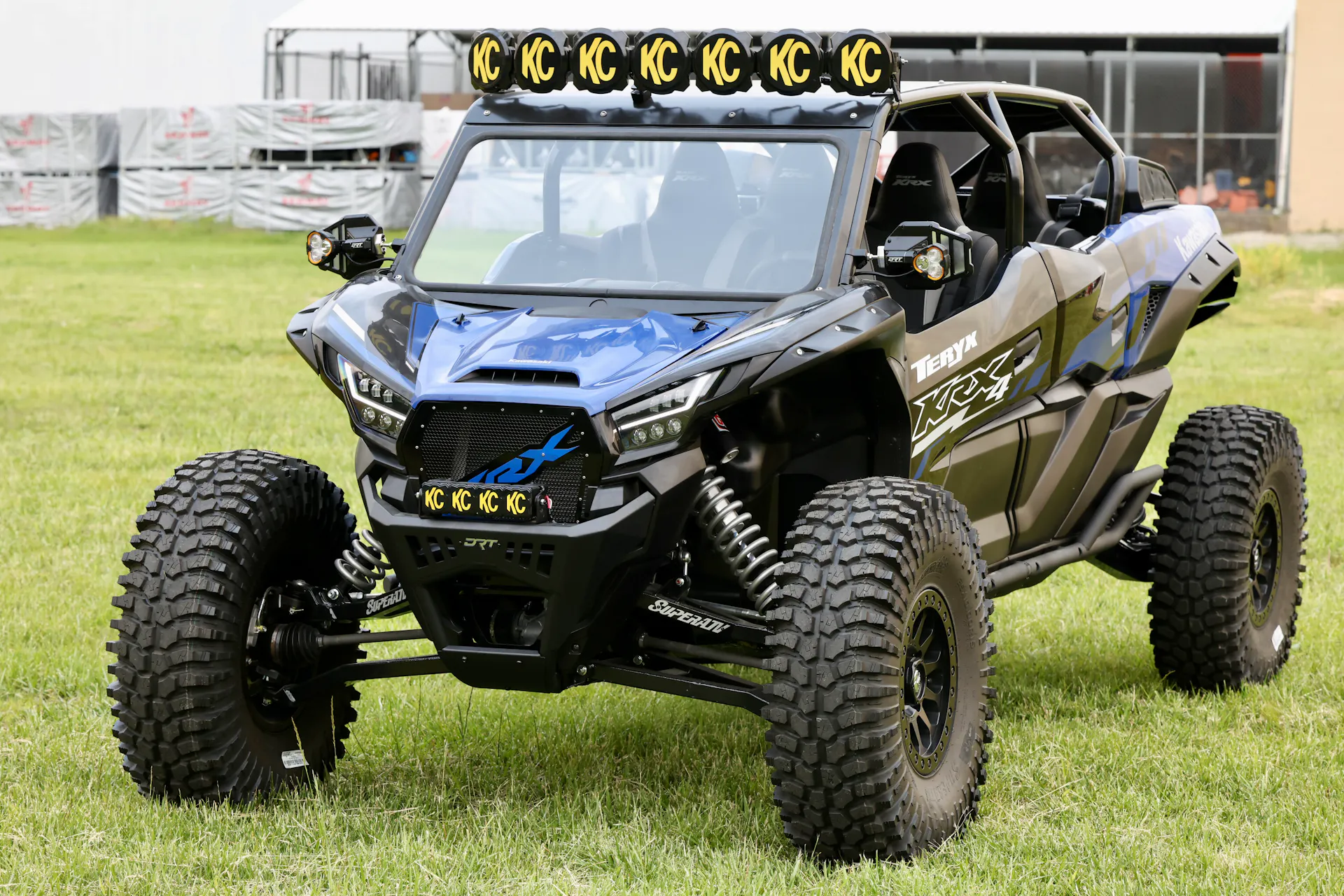 2025 Kawasaki Teryx KRX4 1000 driver's front 3/4 narrow