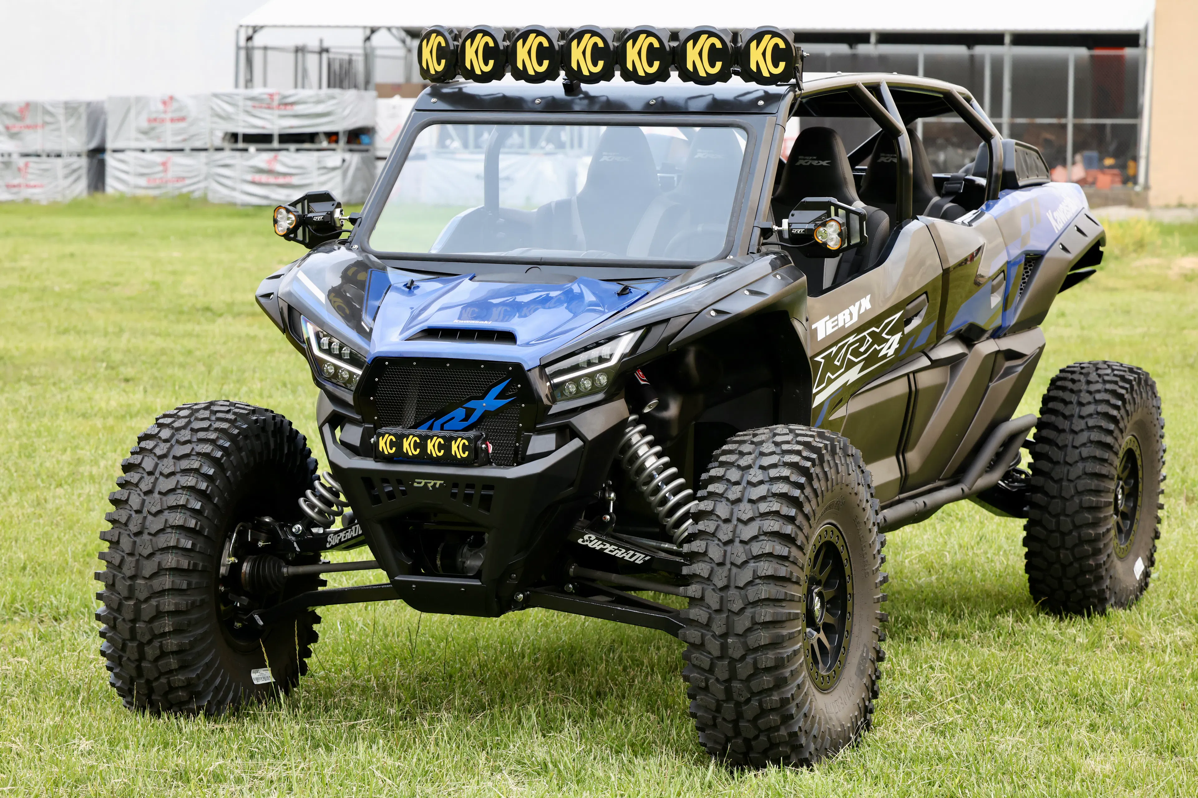 2025 Kawasaki Teryx KRX4 1000 driver's front 3/4 narrow
