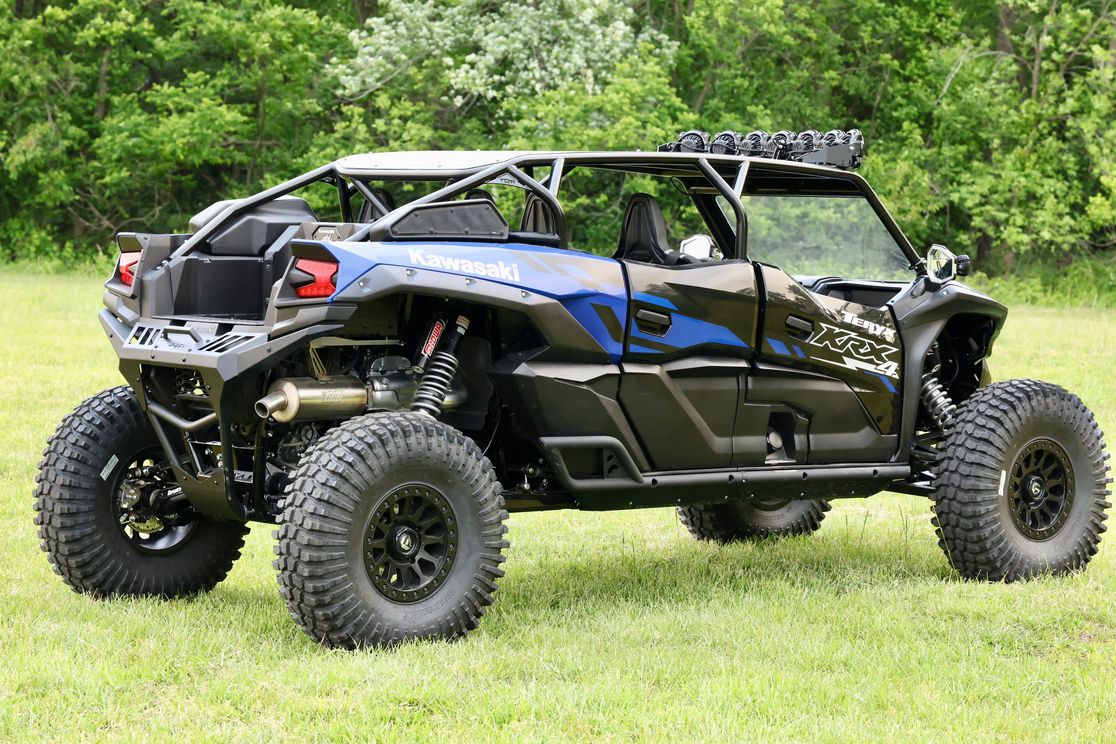 2025 Kawasaki Teryx KRX4 1000 passenger rear 3/4