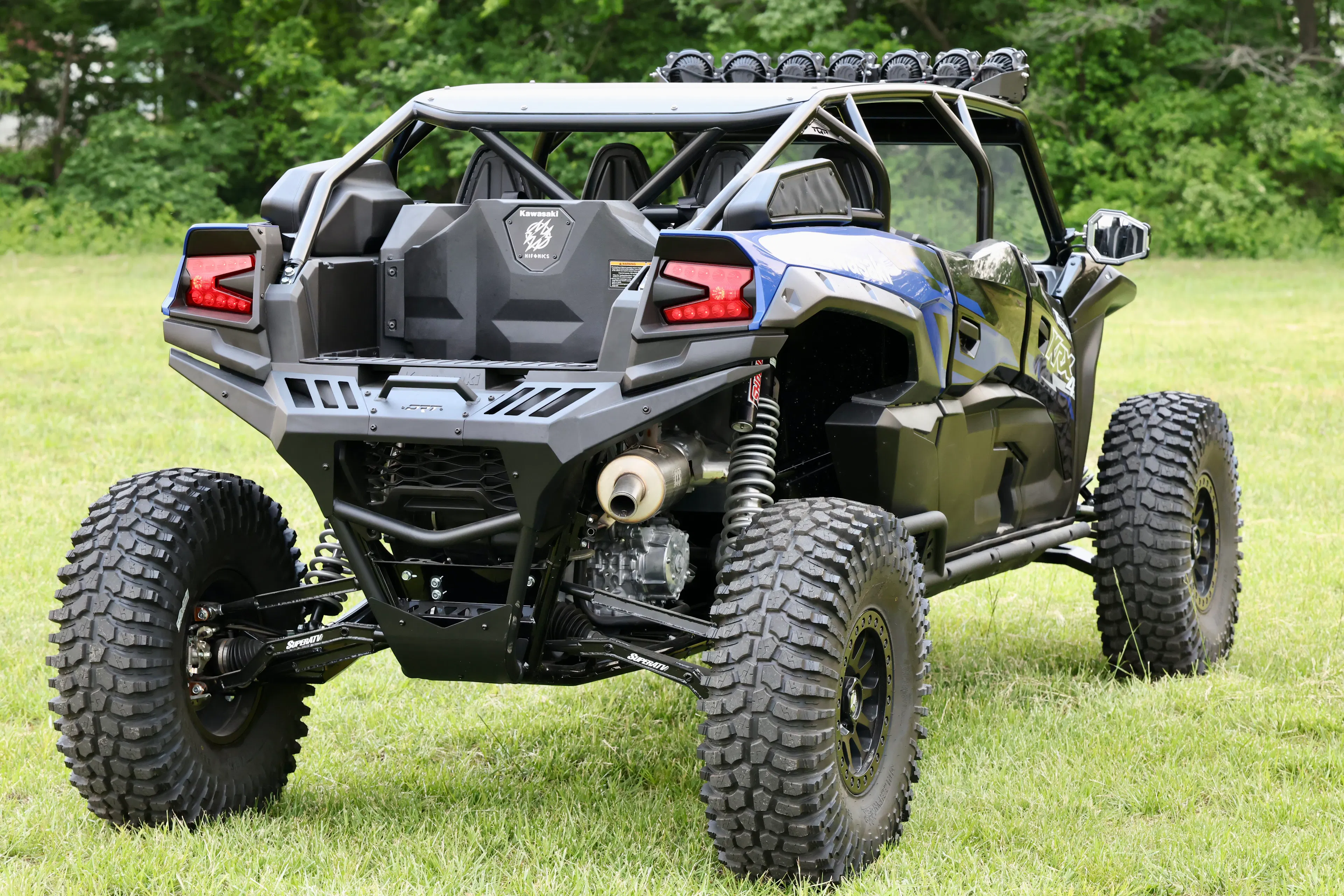 2025 Kawasaki Teryx KRX4 1000 passenger rear 3/4 narrow