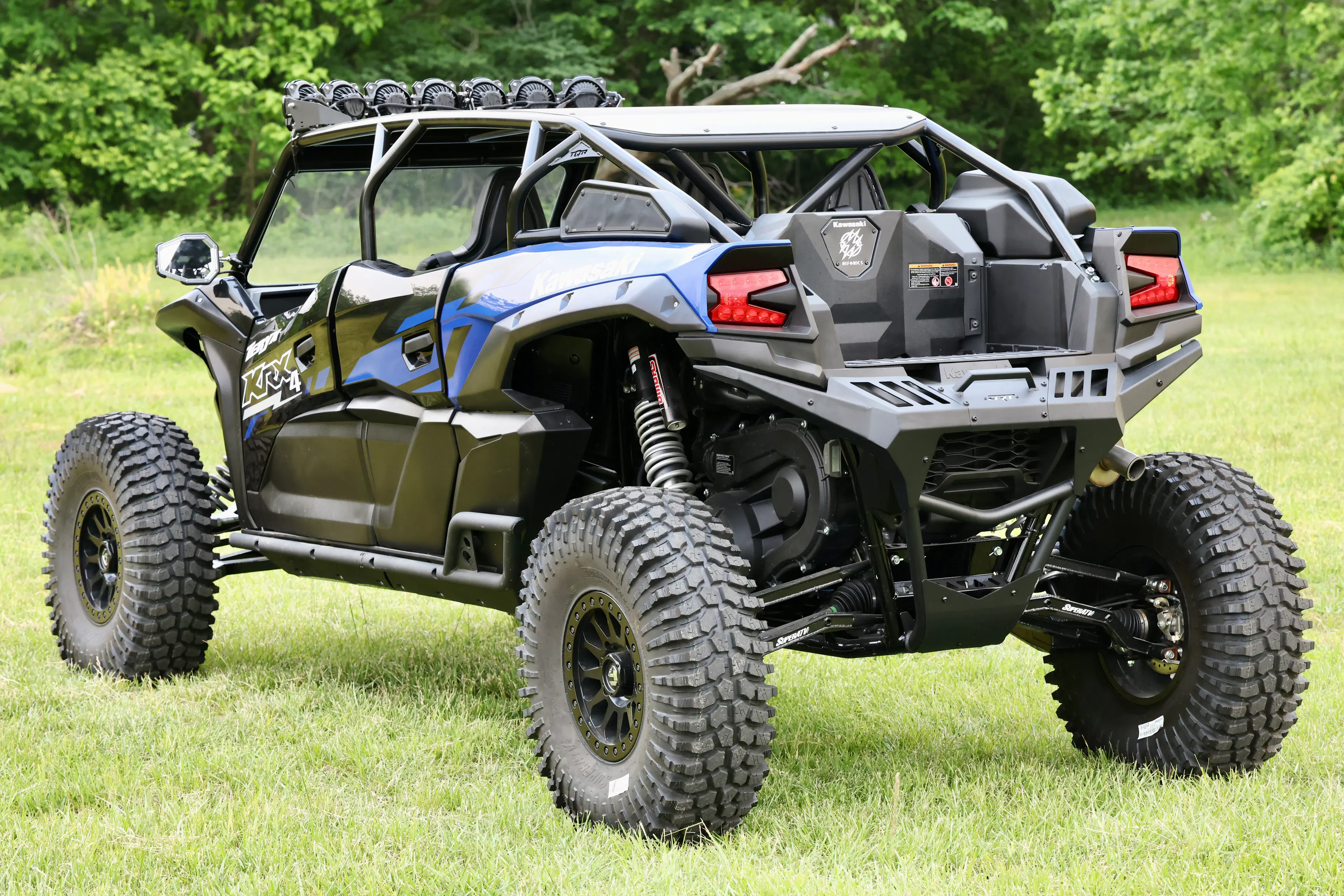 2025 Kawasaki Teryx KRX4 1000 driver rear 3/4
