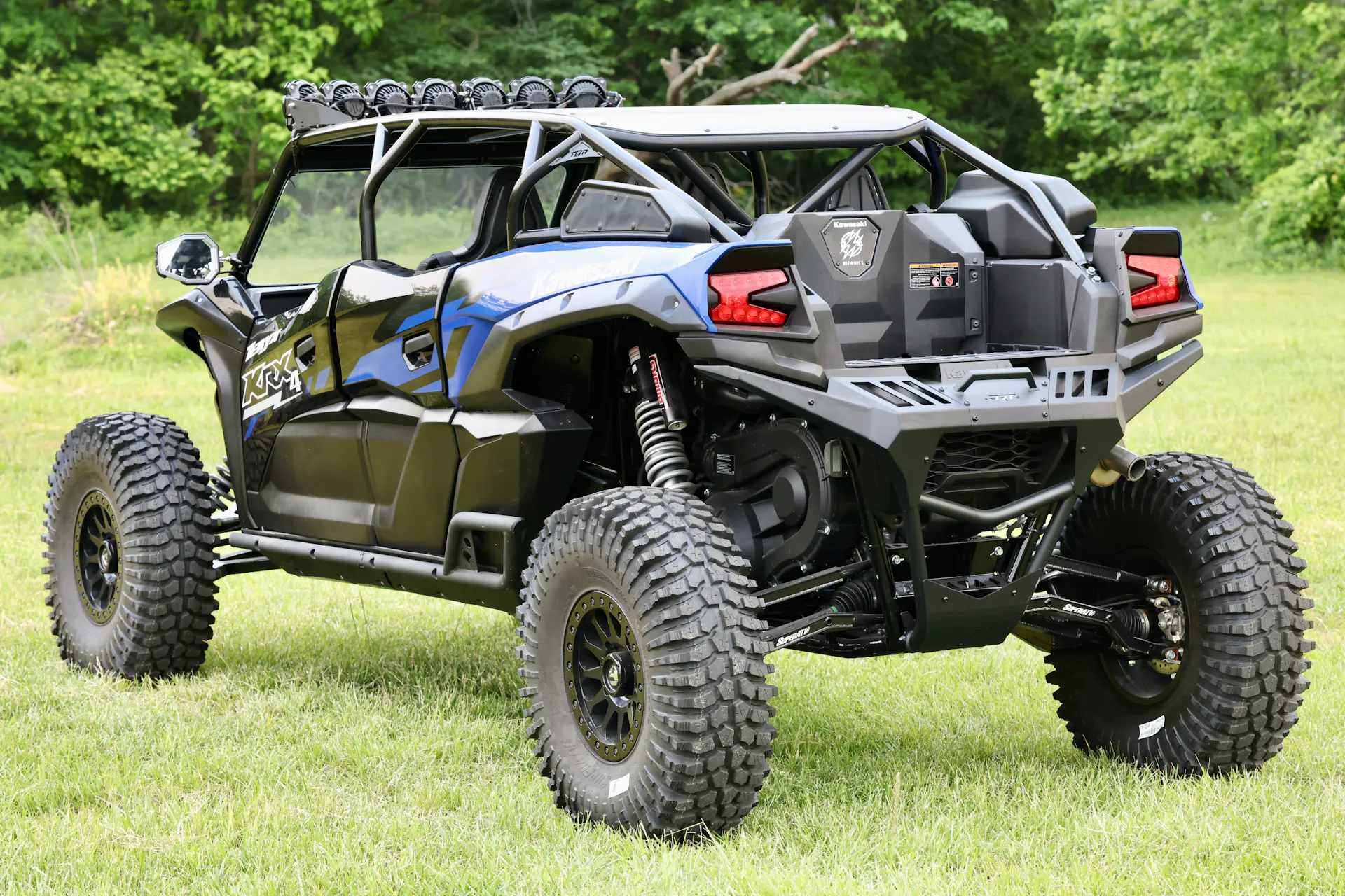 2025 Kawasaki Teryx KRX4 1000 driver rear 3/4