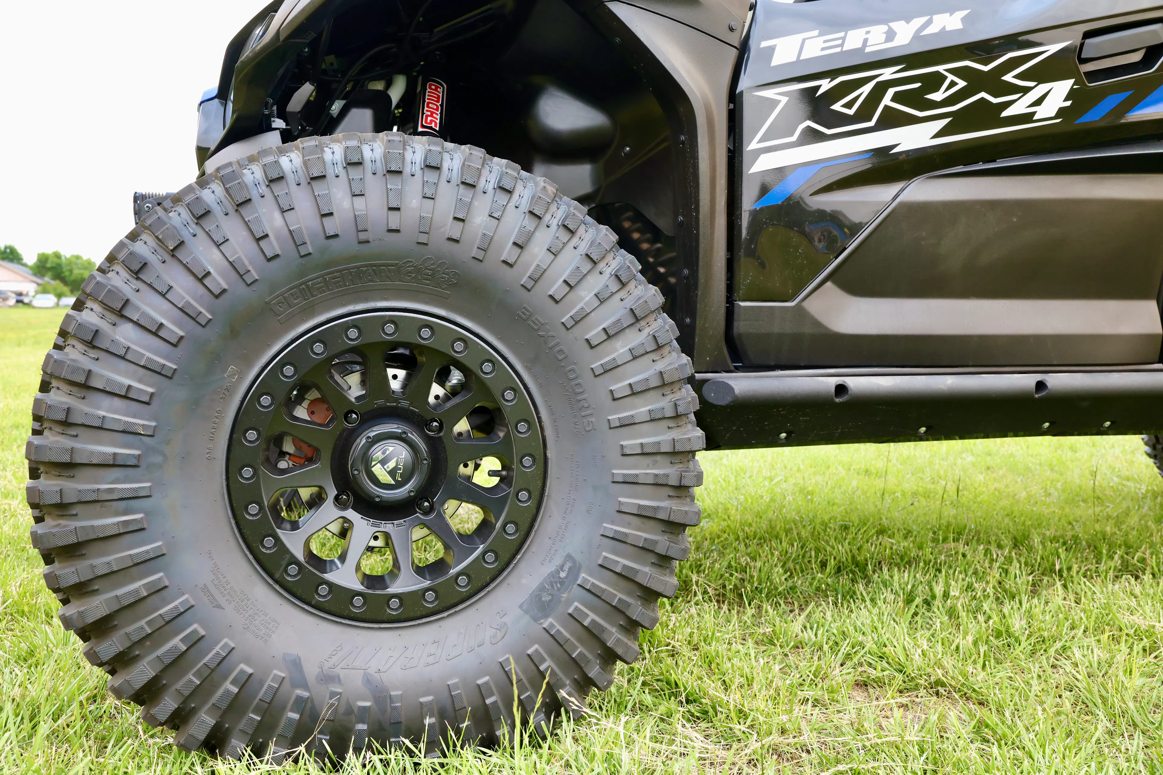 2025 Kawasaki Teryx KRX4 1000 driver front tire