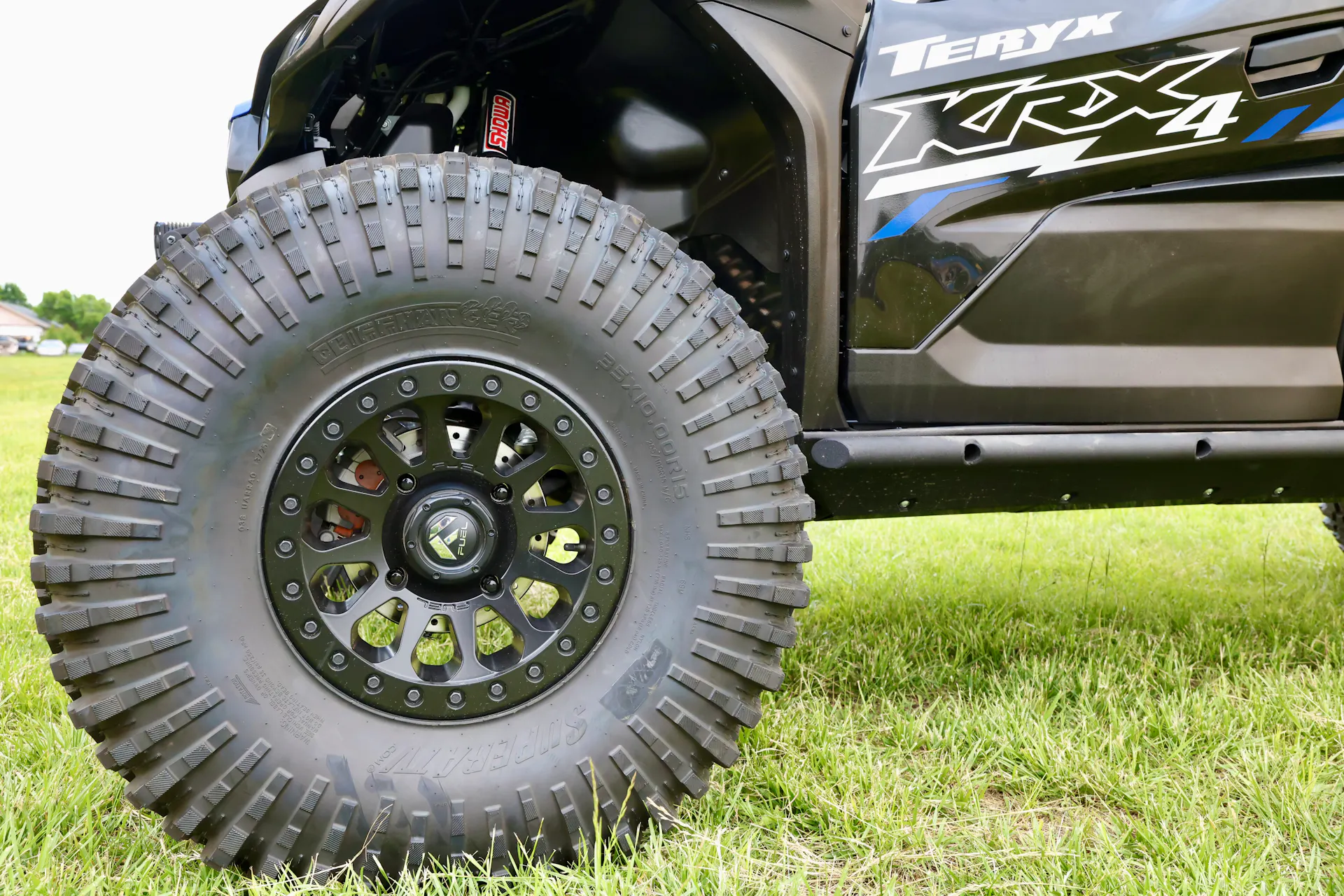 2025 Kawasaki Teryx KRX4 1000 driver front tire