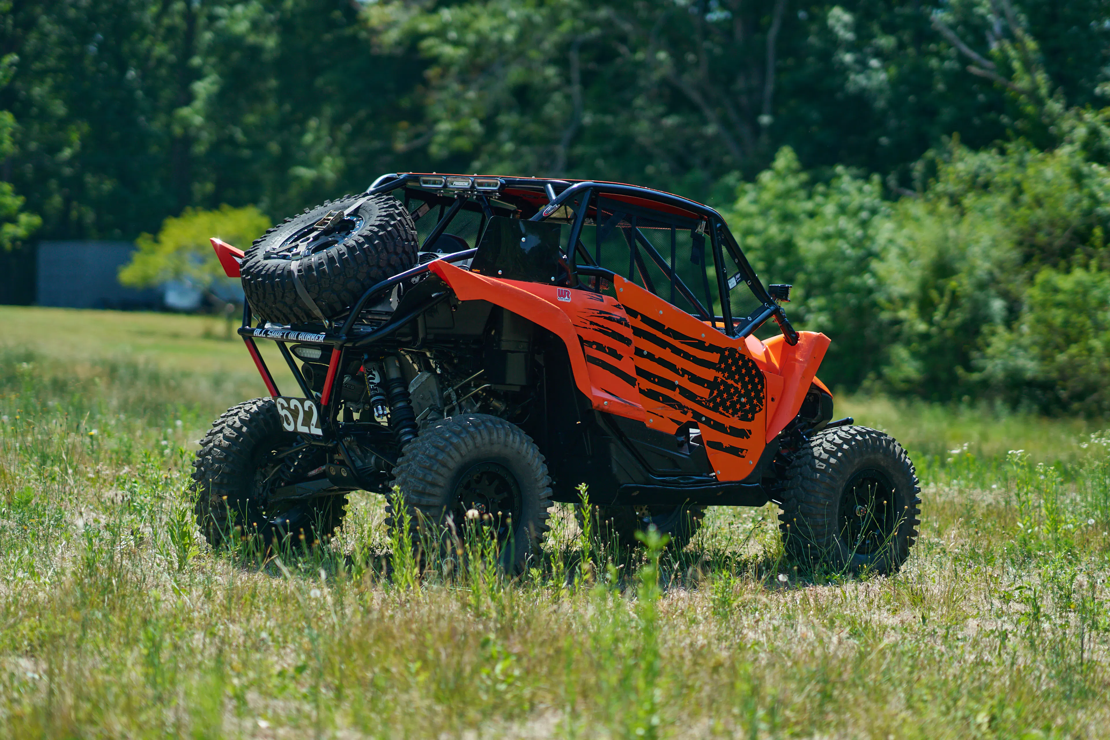 2016 Yamaha YXZ 1000R rear pasenger 3/4 steep