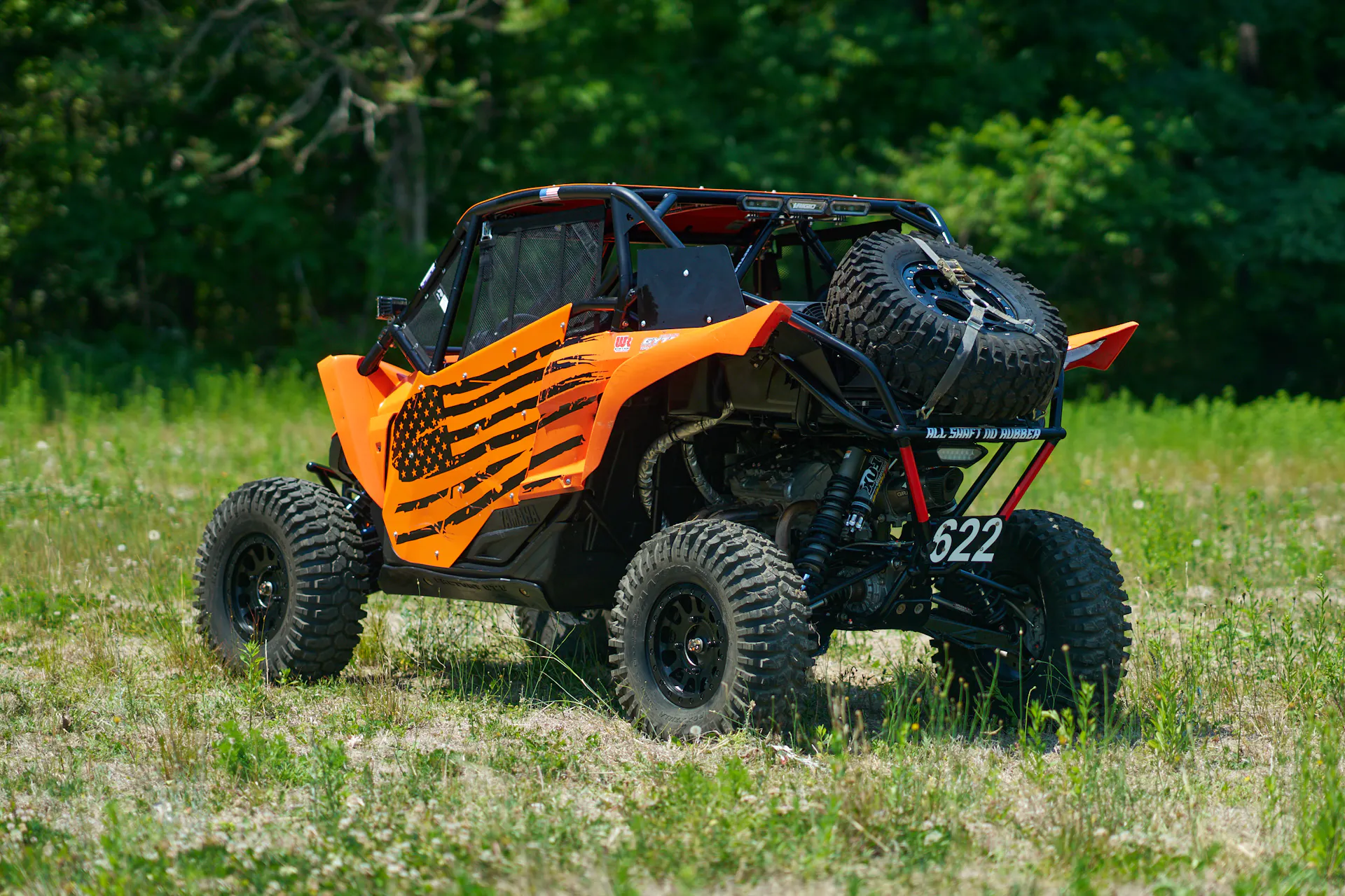2016 Yamaha YXZ 1000R rear pasenger 3/4 steep rear driver 3/4 5