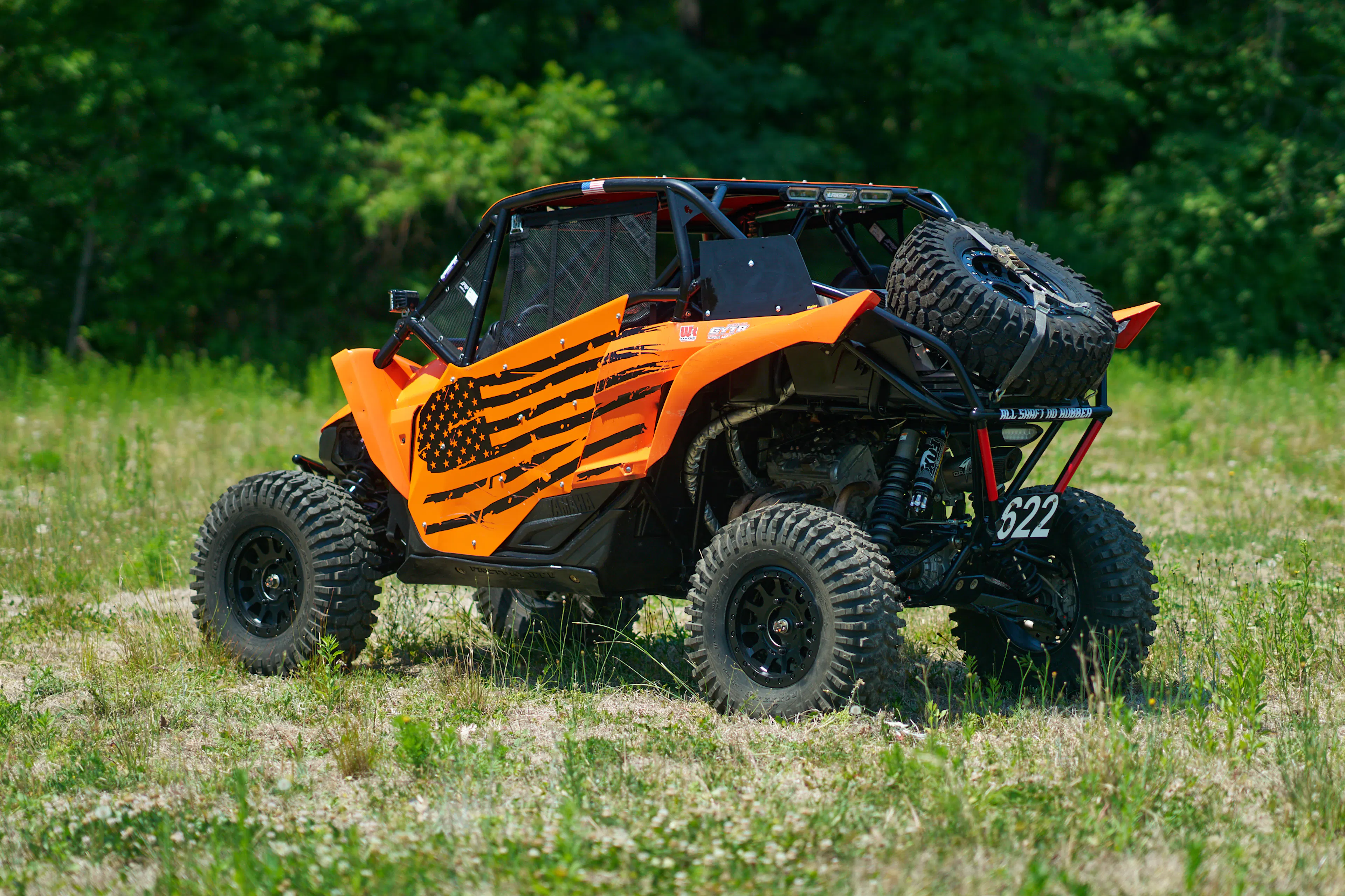 2016 Yamaha YXZ 1000R rear pasenger 3/4 steep rear driver 3/4 6