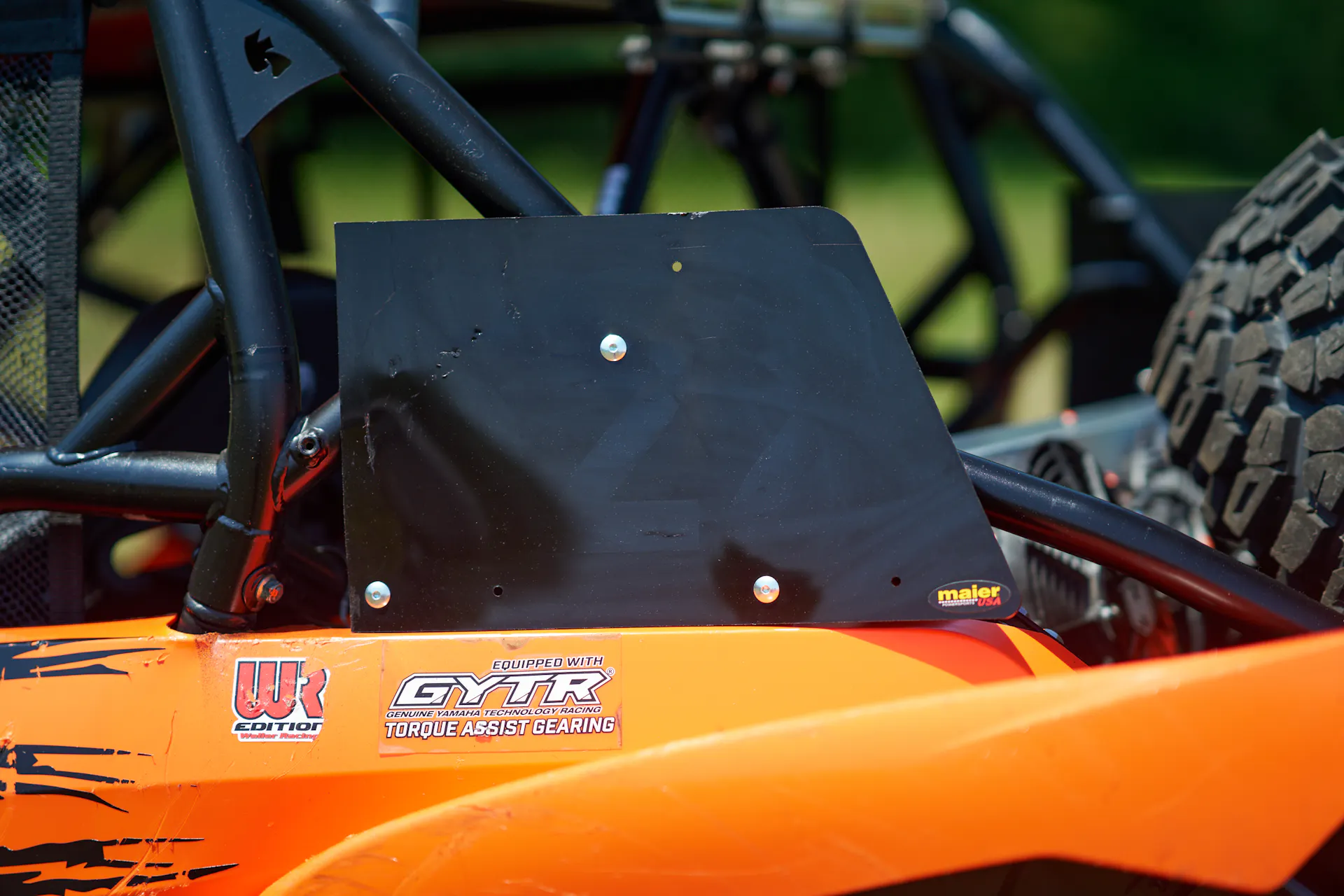 2016 Yamaha YXZ 1000R driver side number plate