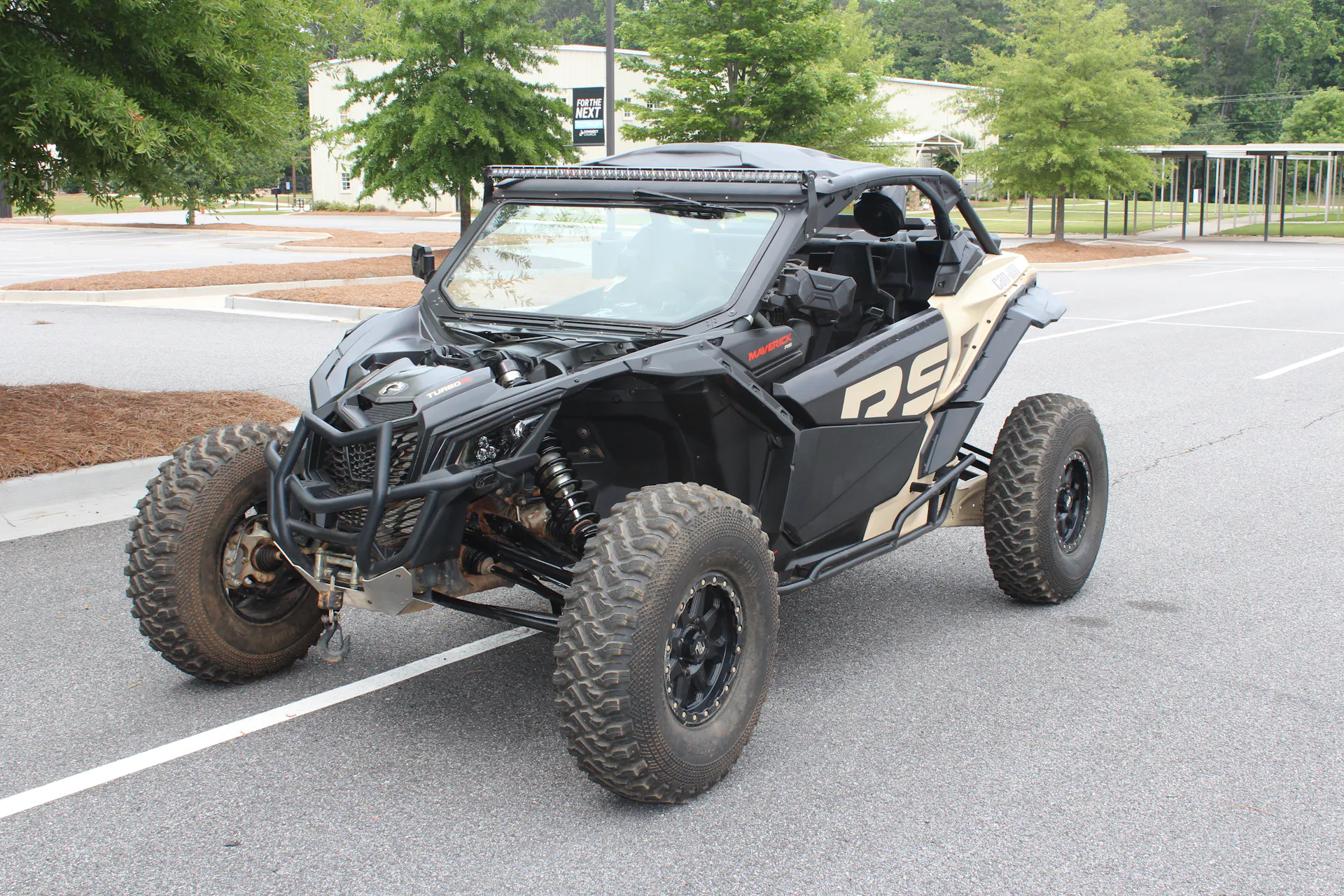 2021 Can-Am Maverick X3 RS Turbo R front driver 3/4
