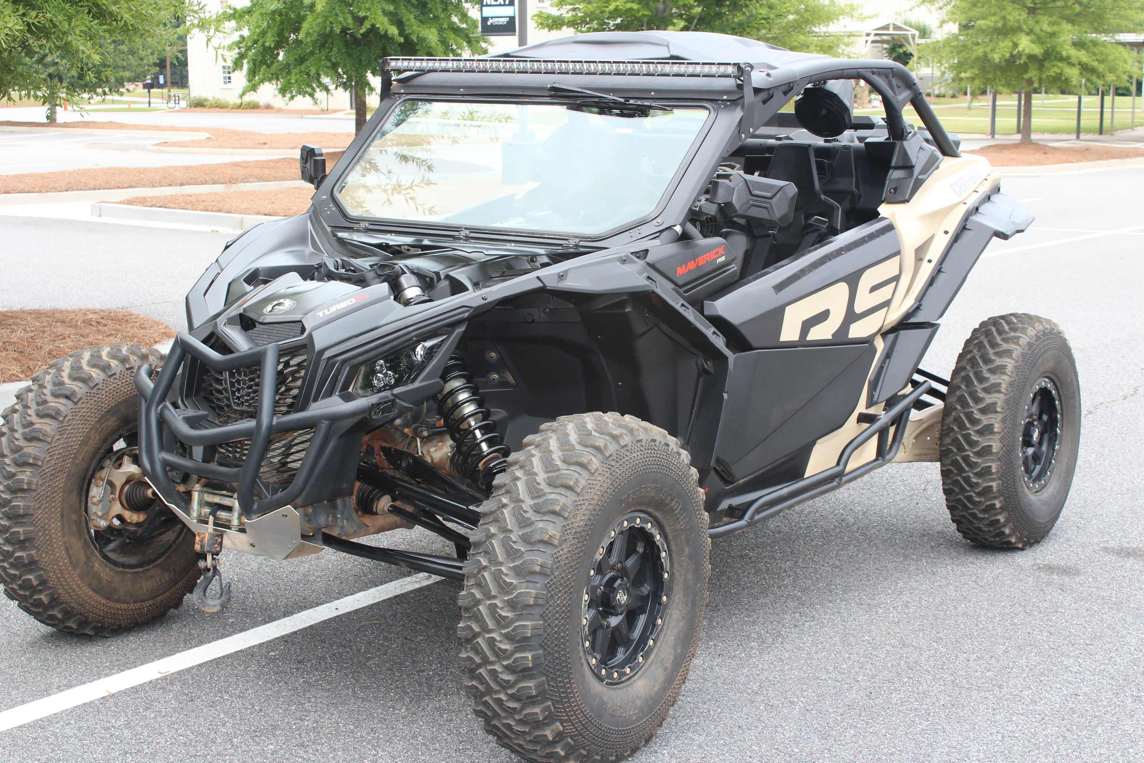 2021 Can-Am Maverick X3 RS Turbo R front driver 3/4 close
