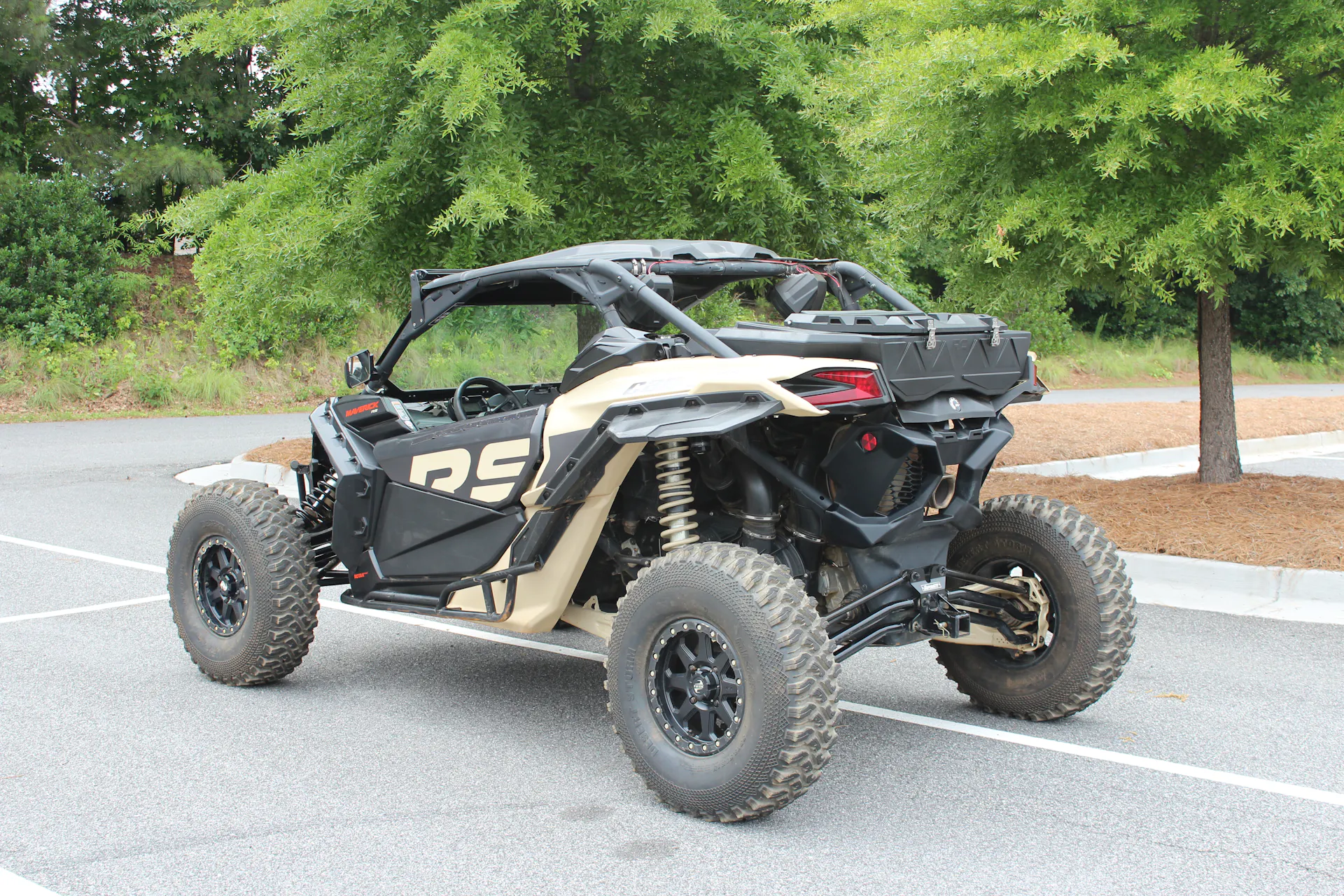 2021 Can-Am Maverick X3 RS Turbo R driver rear 3/4