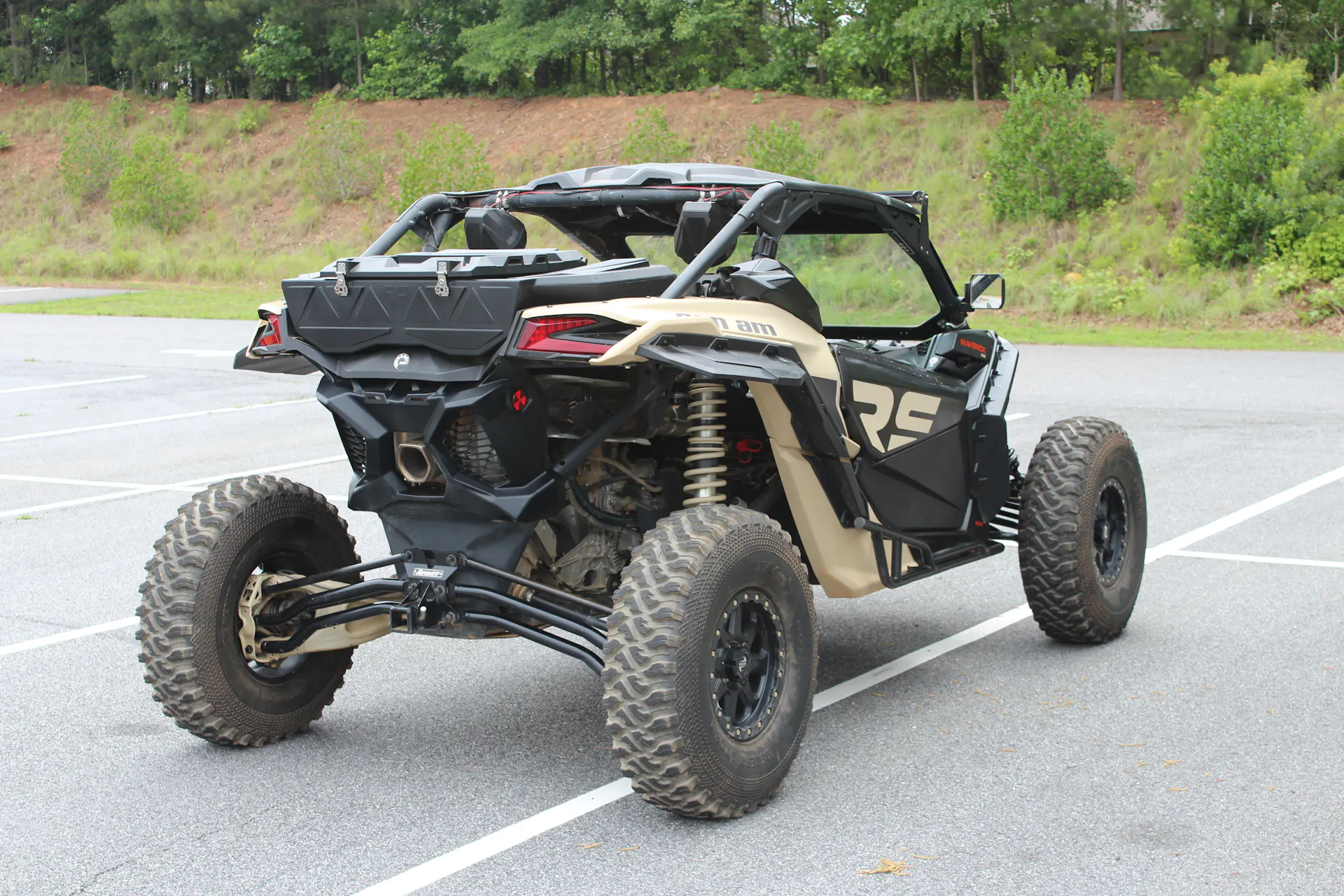 2021 Can-Am Maverick X3 RS Turbo R rear passenger 3/4