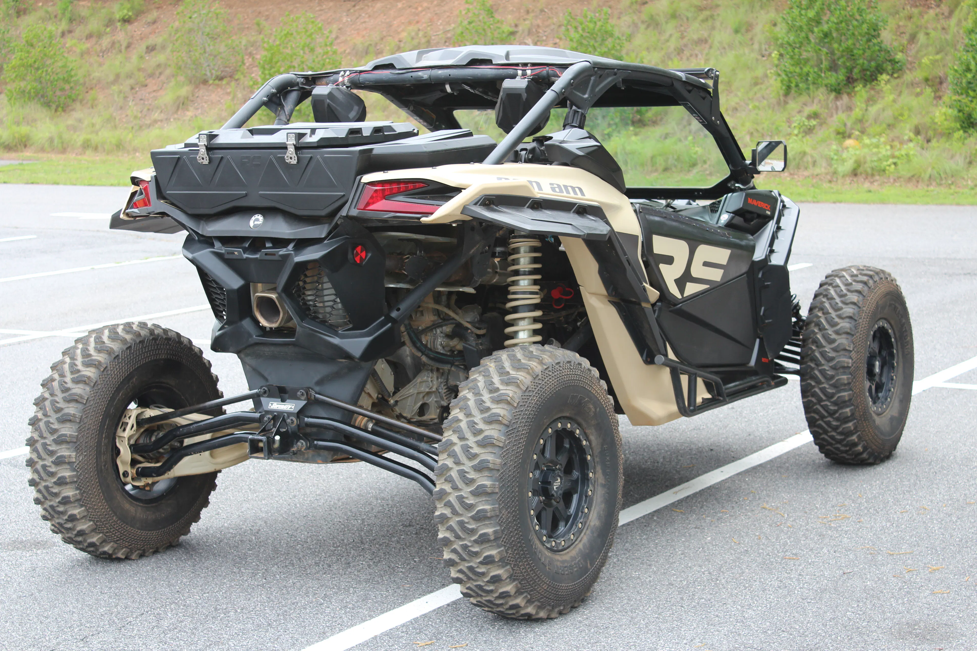 2021 Can-Am Maverick X3 RS Turbo R rear passenger 3/4 close