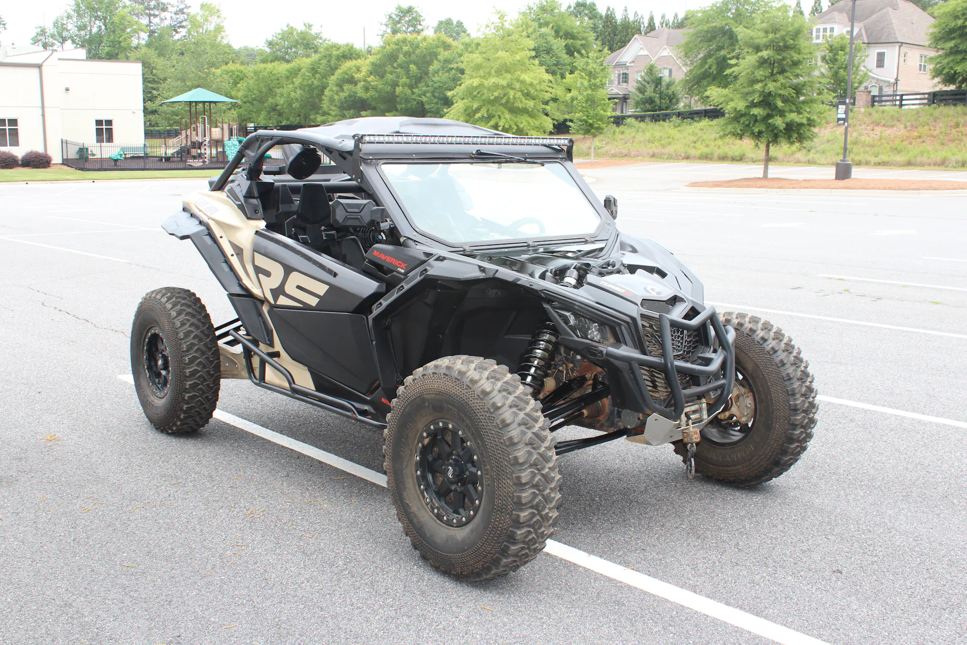2021 Can-Am Maverick X3 RS Turbo R passenger front 3/4 far
