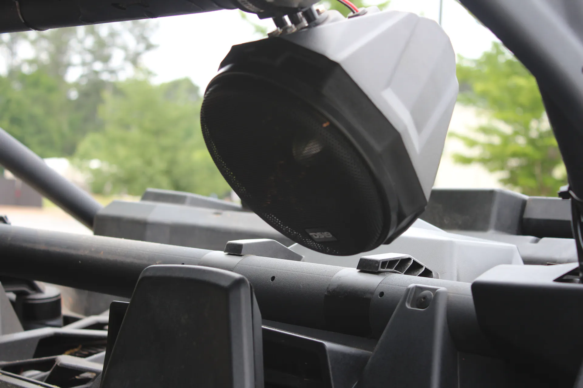 2021 Can-Am Maverick X3 RS Turbo R speaker pod close
