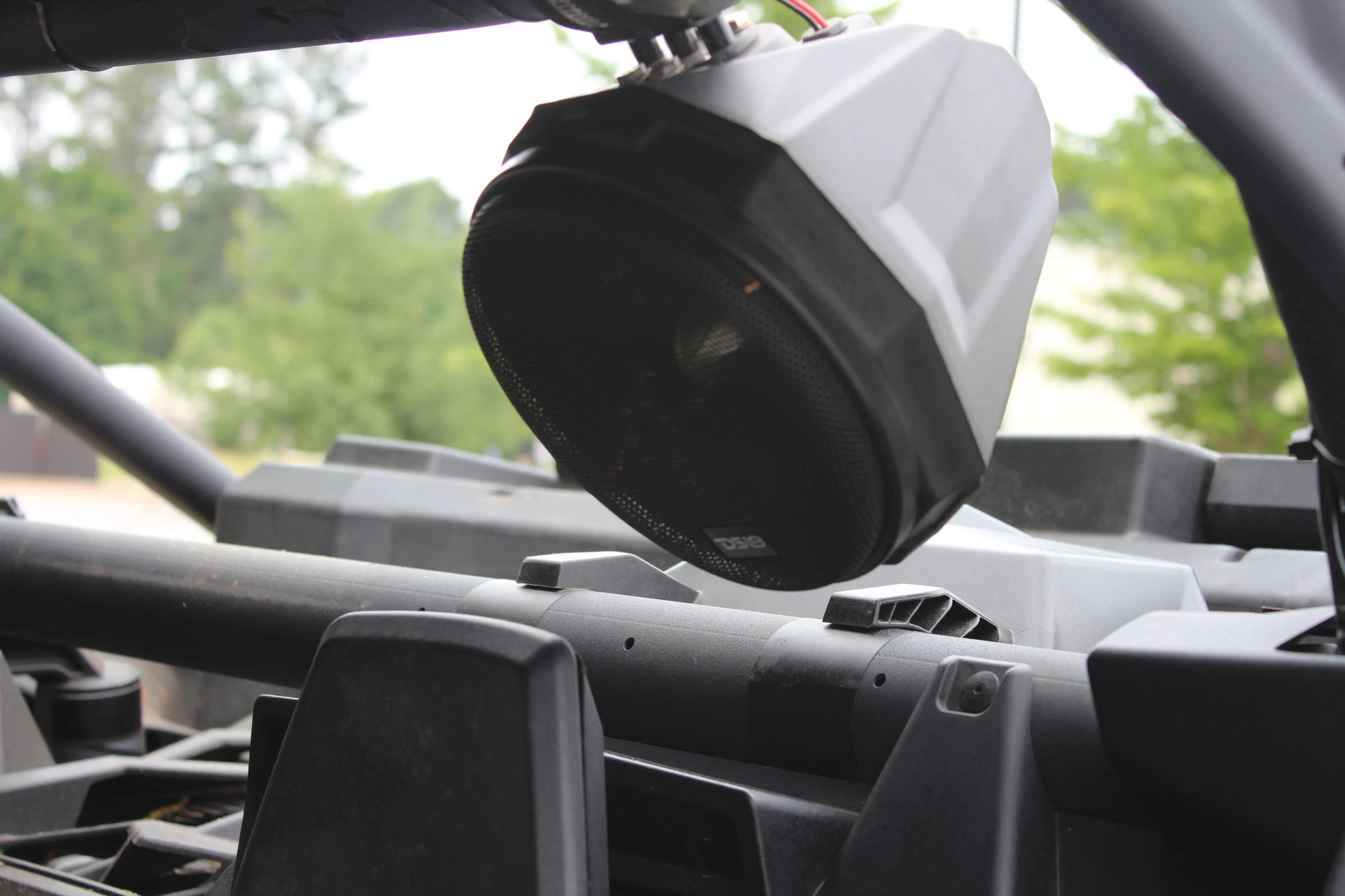 2021 Can-Am Maverick X3 RS Turbo R speaker pod close