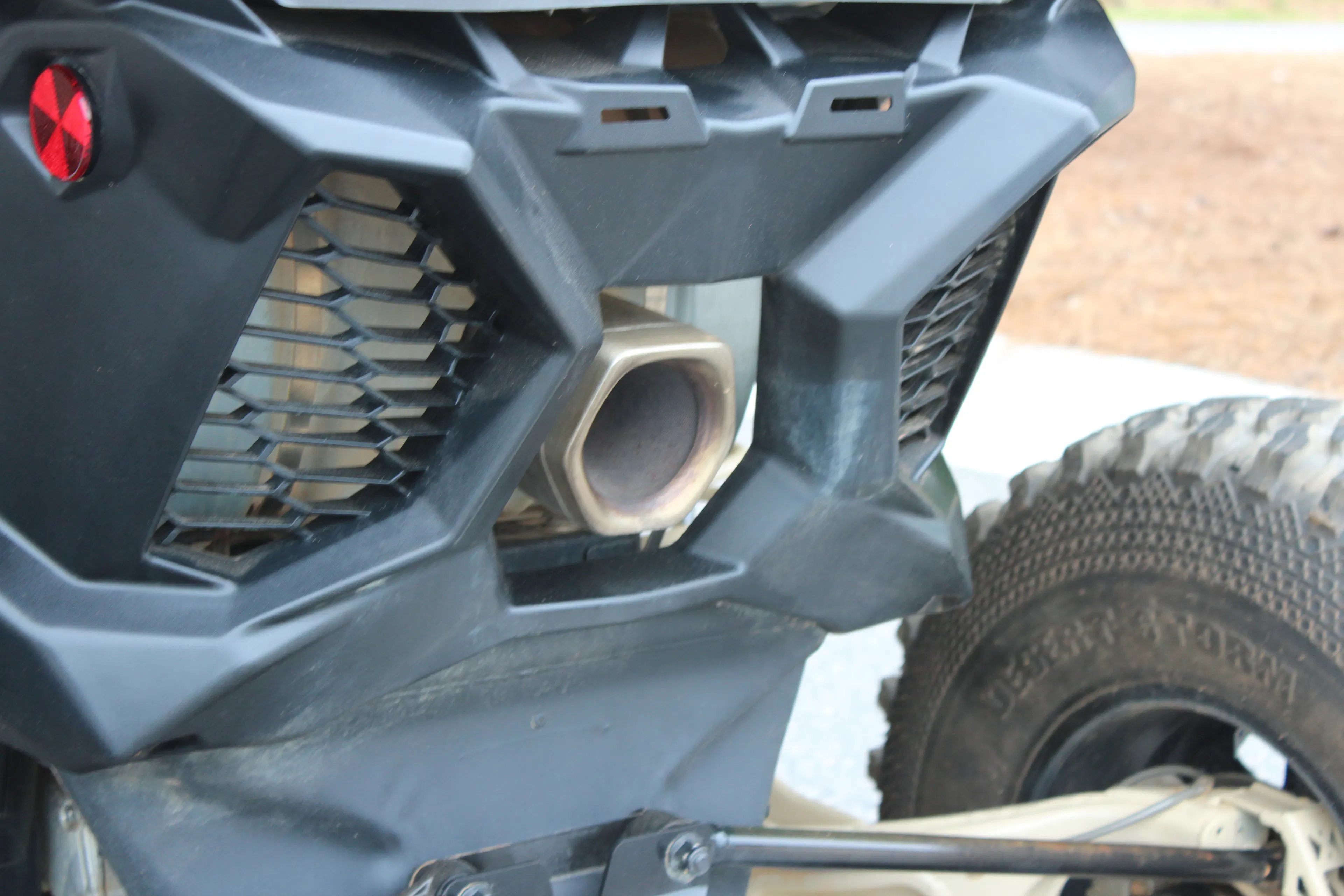 2021 Can-Am Maverick X3 RS Turbo R exhaust
