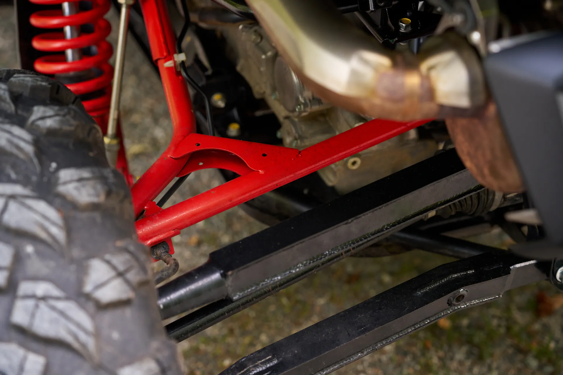 2023 Honda Talon 1000R driver rear arms