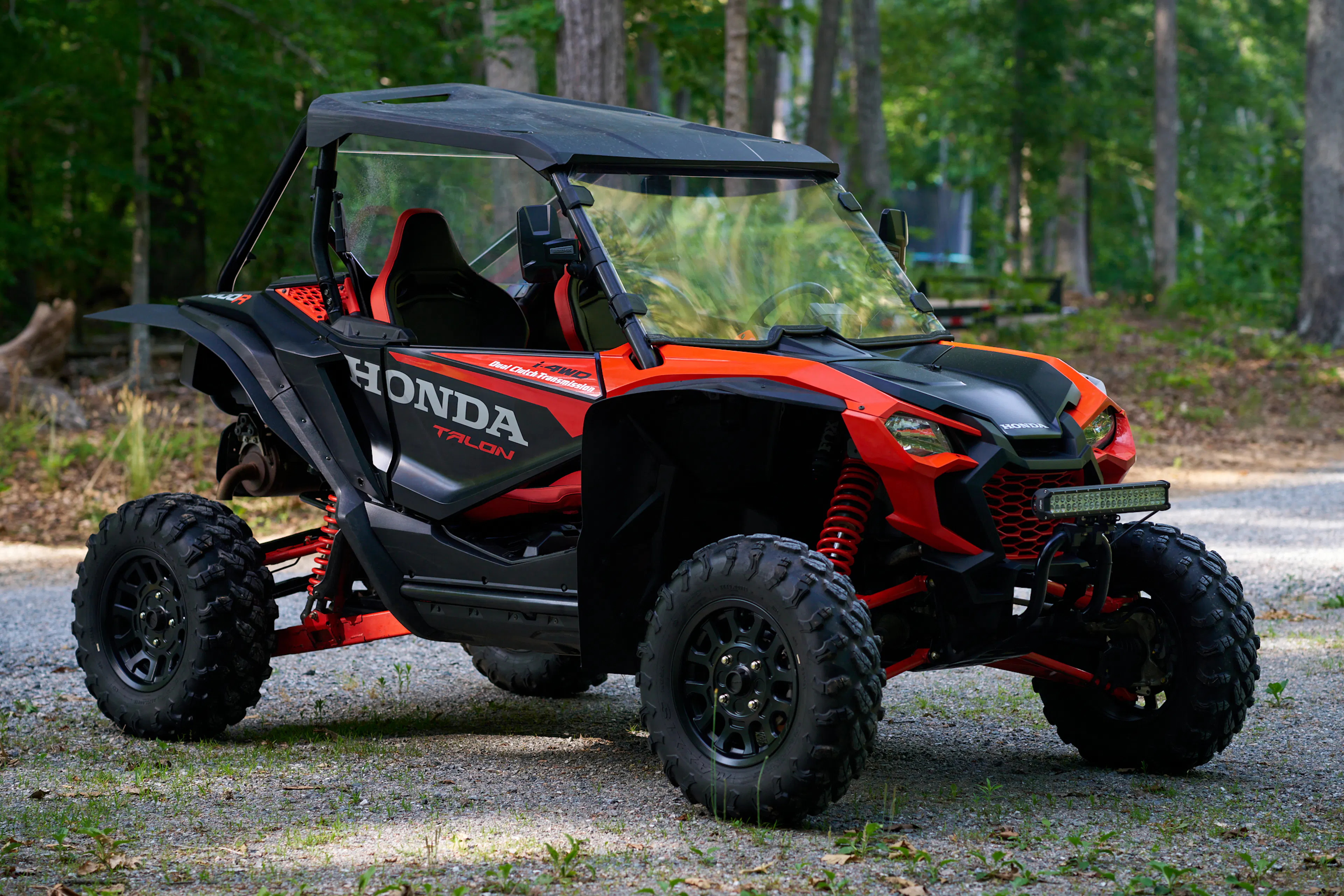 2023 Honda Talon 1000R passenger front 3/4 wide