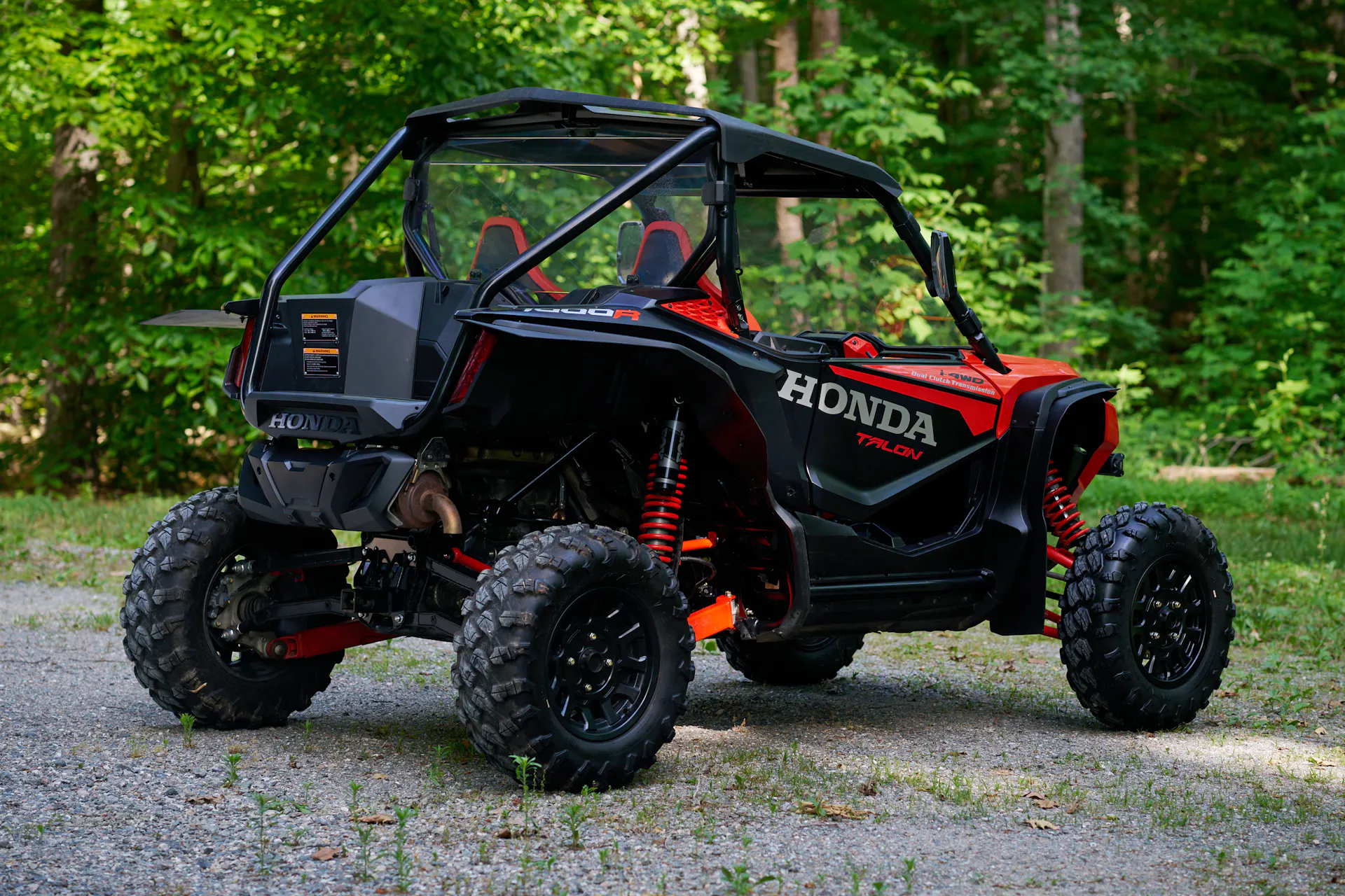 2023 Honda Talon 1000R passenger rear 3/4 steep 