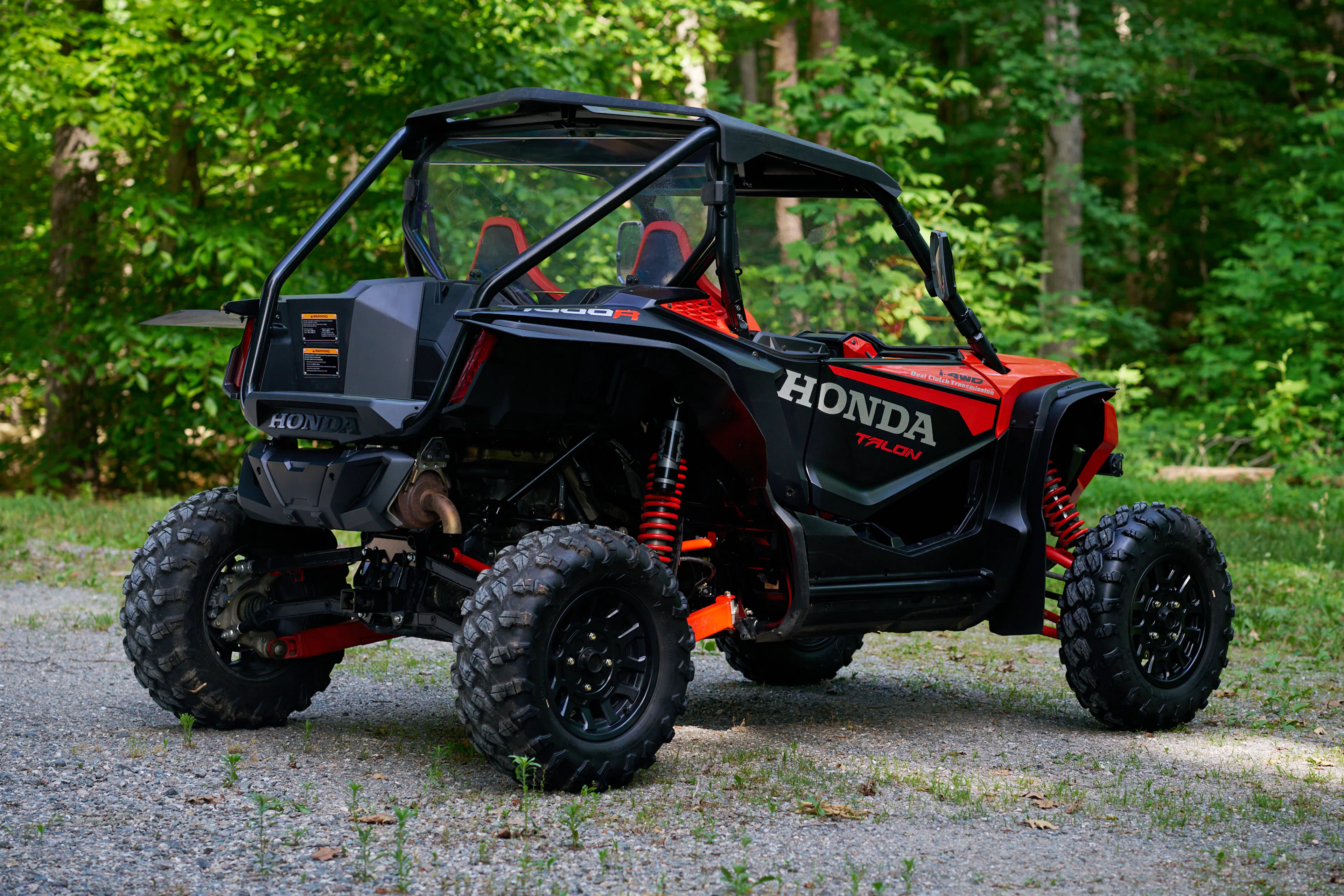 2023 Honda Talon 1000R passenger rear 3/4 steep