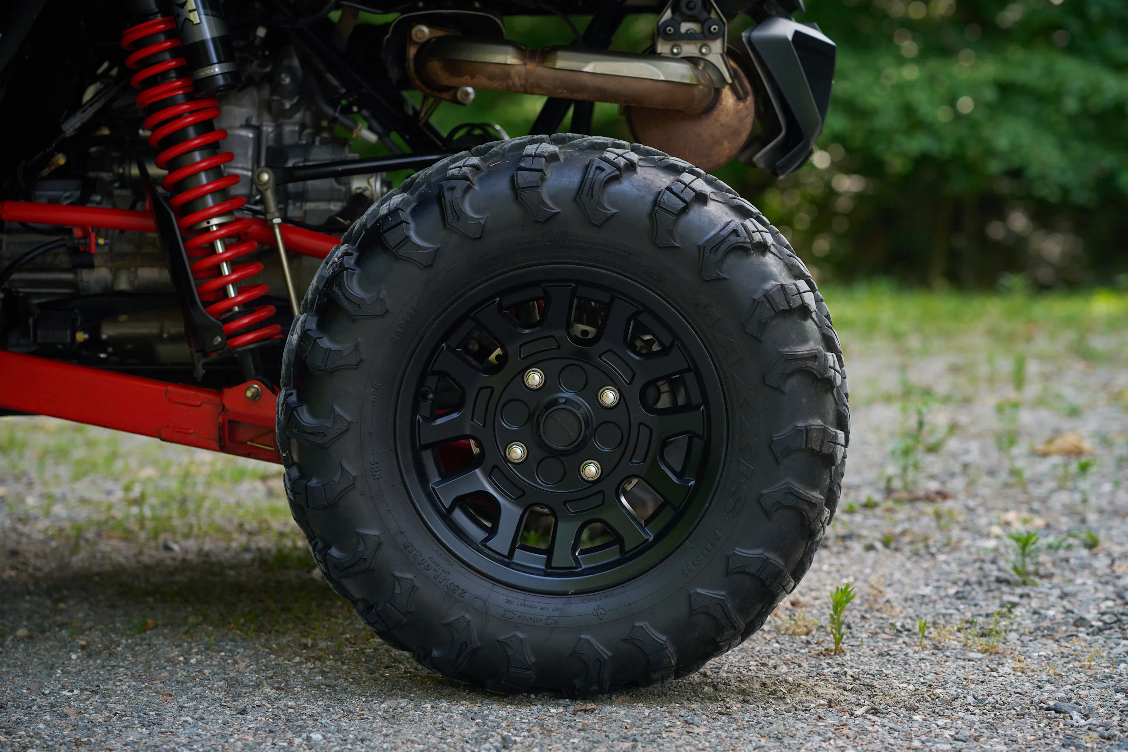 2023 Honda Talon 1000R driver rear tire