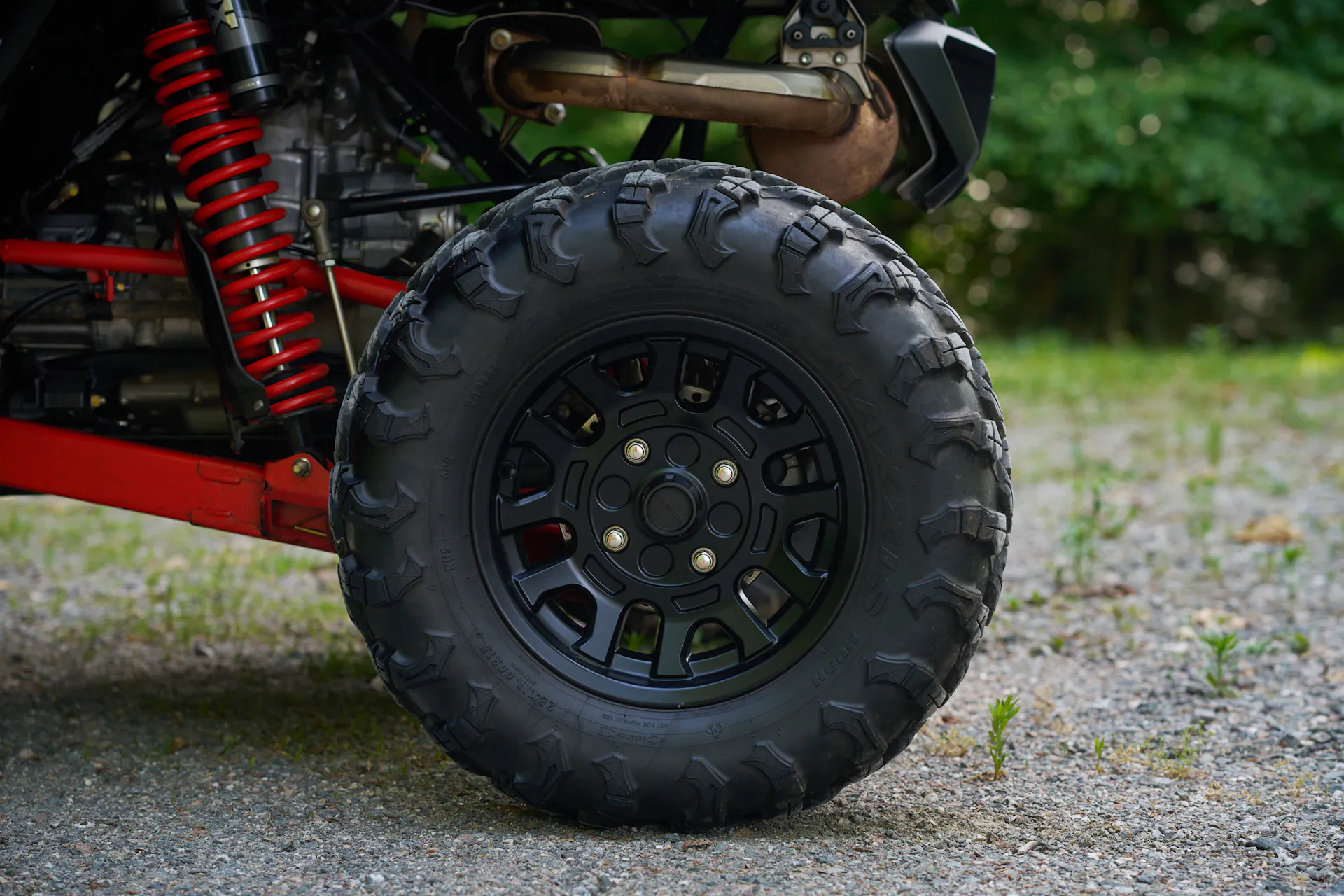 2023 Honda Talon 1000R driver rear tire