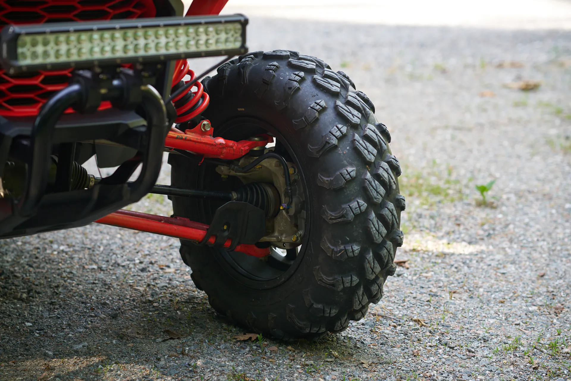 2023 Honda Talon 1000R driver front suspension/light bar
