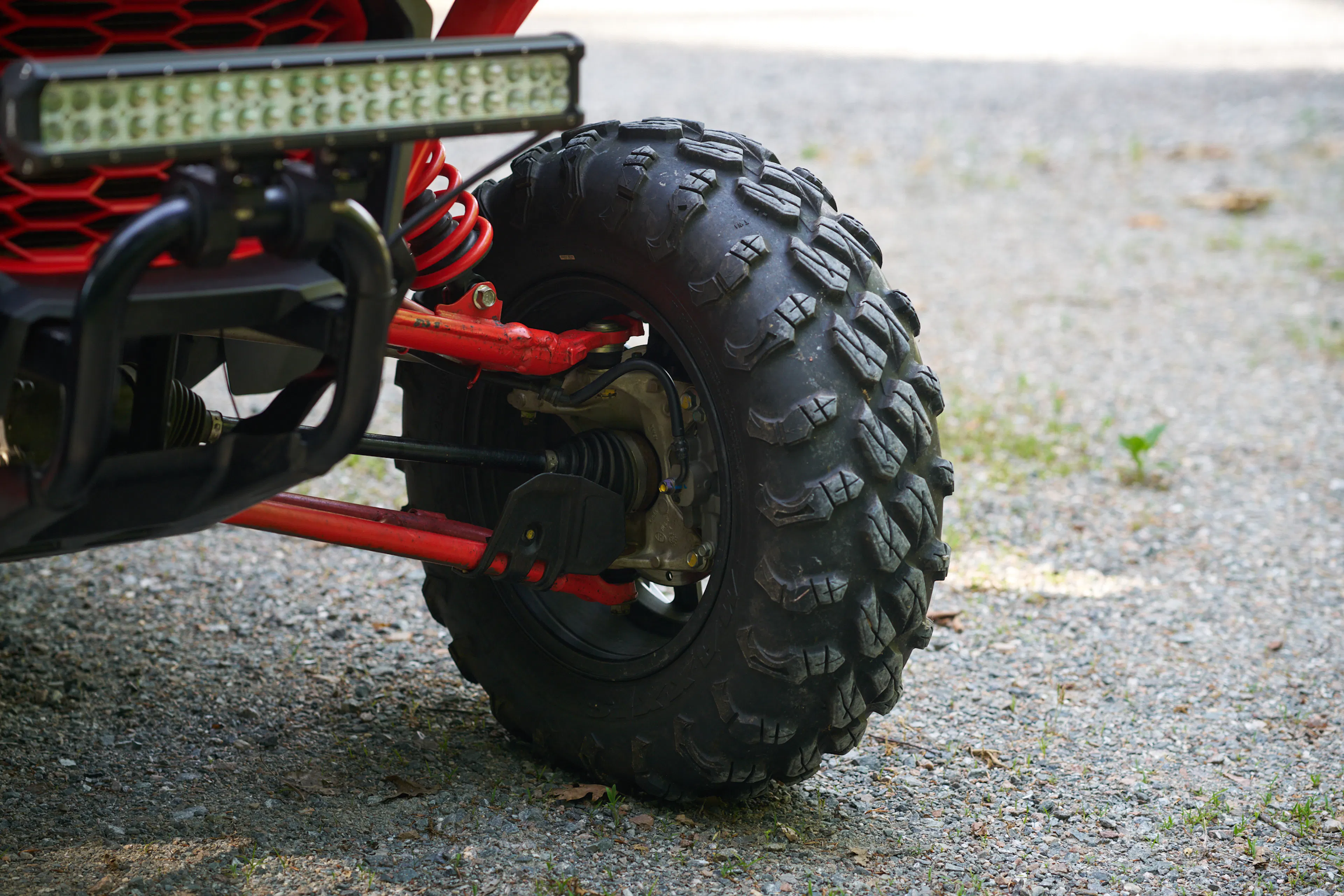 2023 Honda Talon 1000R driver front suspension/light bar