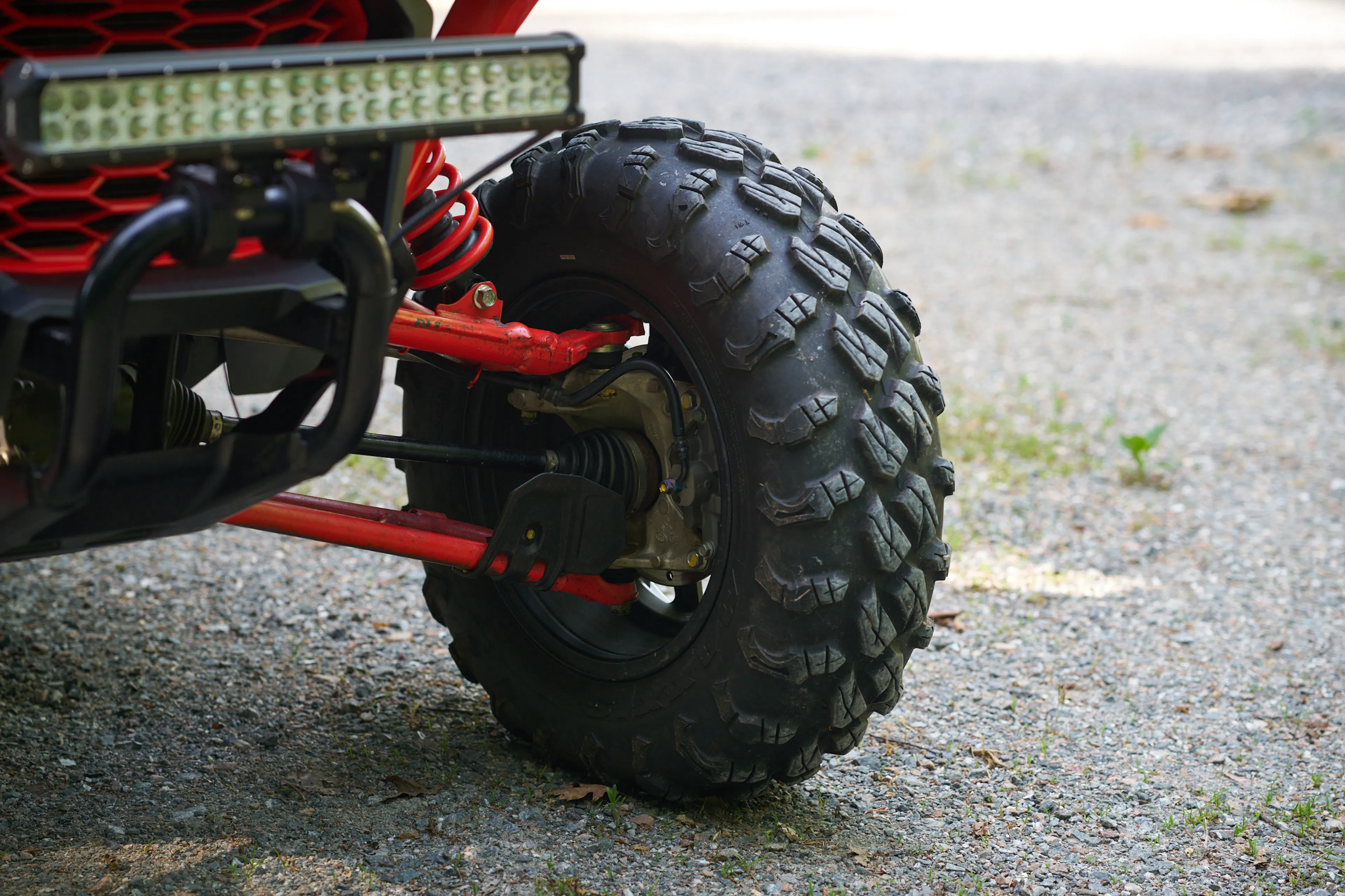 2023 Honda Talon 1000R driver front suspension/light bar