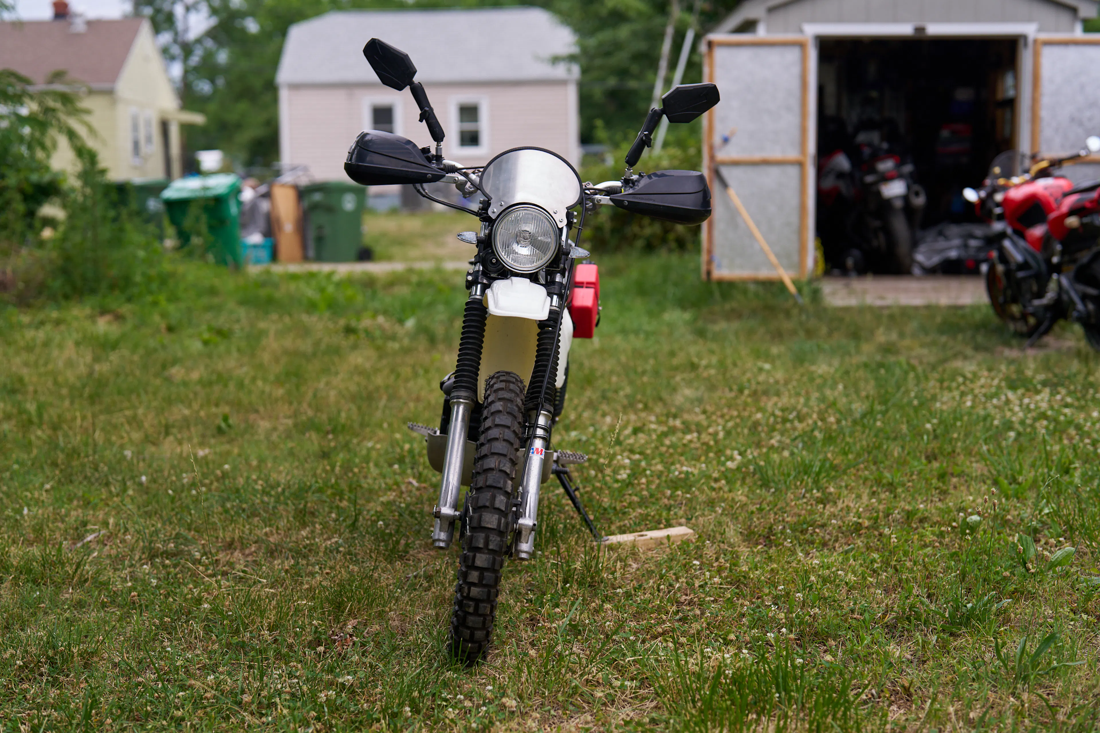 1980 Yamaha XT500 front