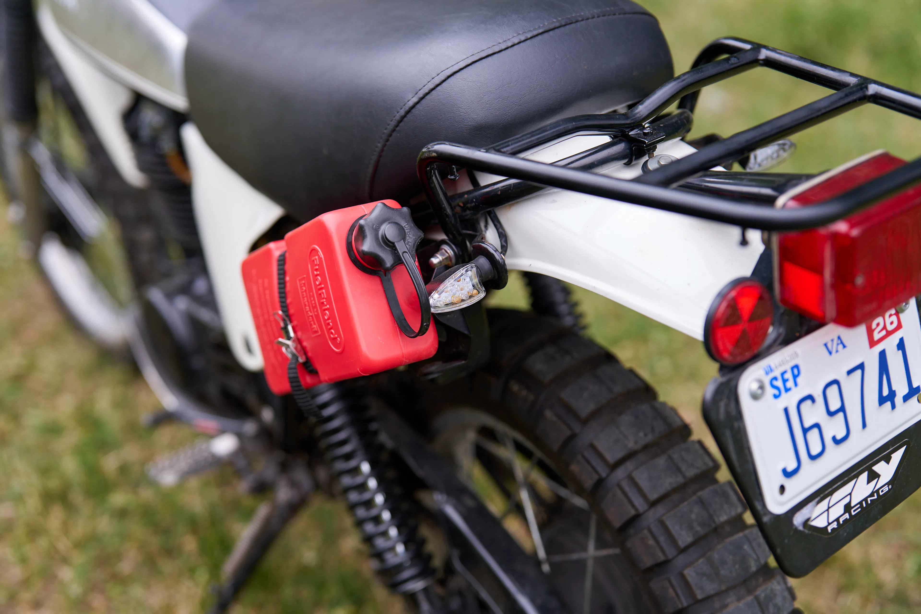 1980 Yamaha XT500 fuel bottle