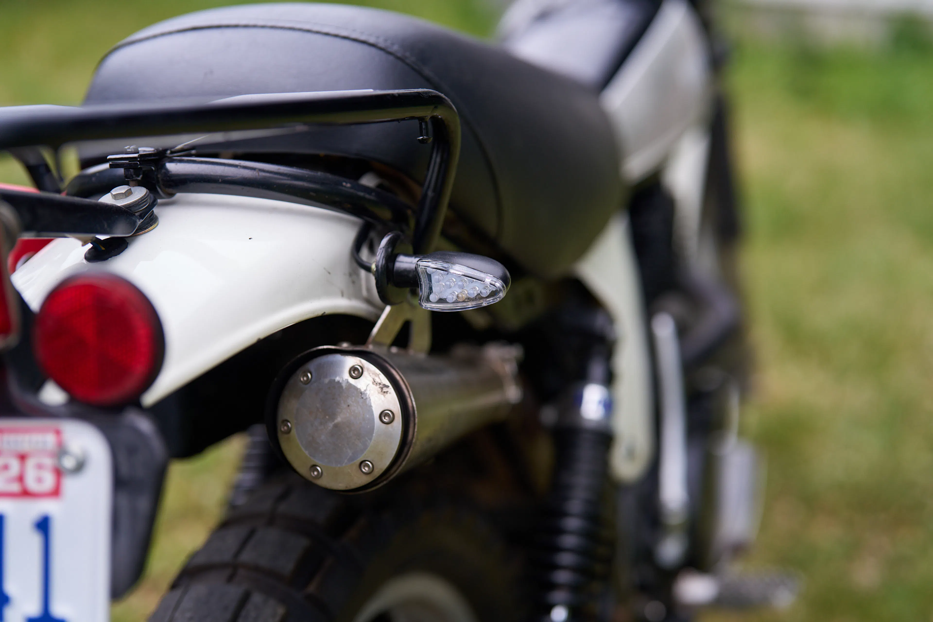 1980 Yamaha XT500 exhaust
