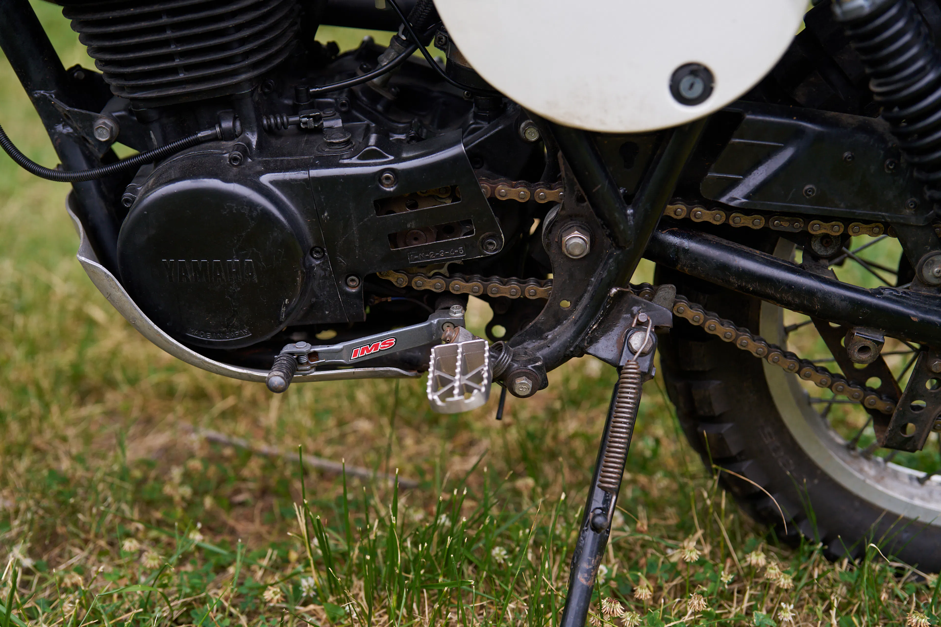 1980 Yamaha XT500 chain/shifter/peg