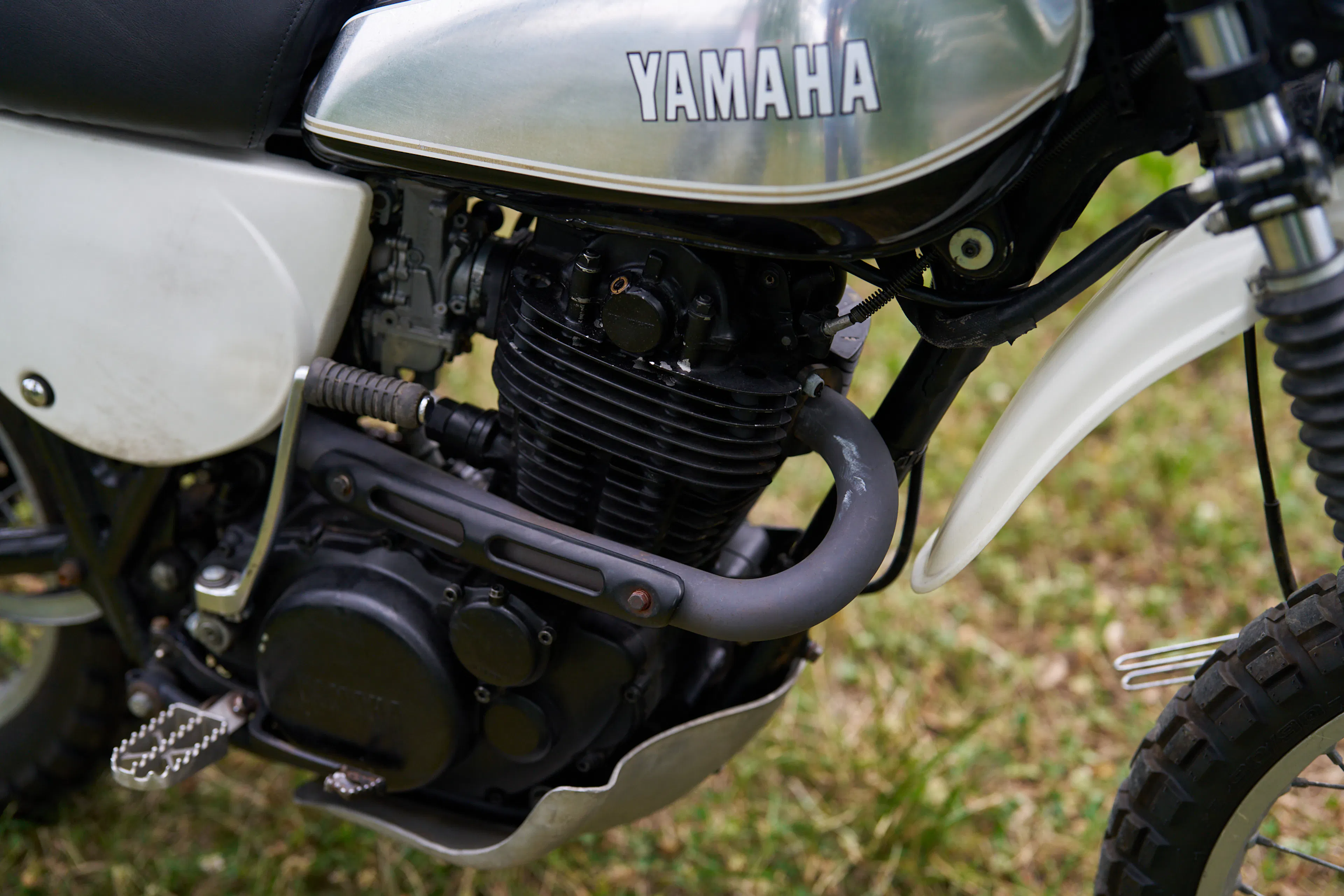 1980 Yamaha XT500 pipe 2