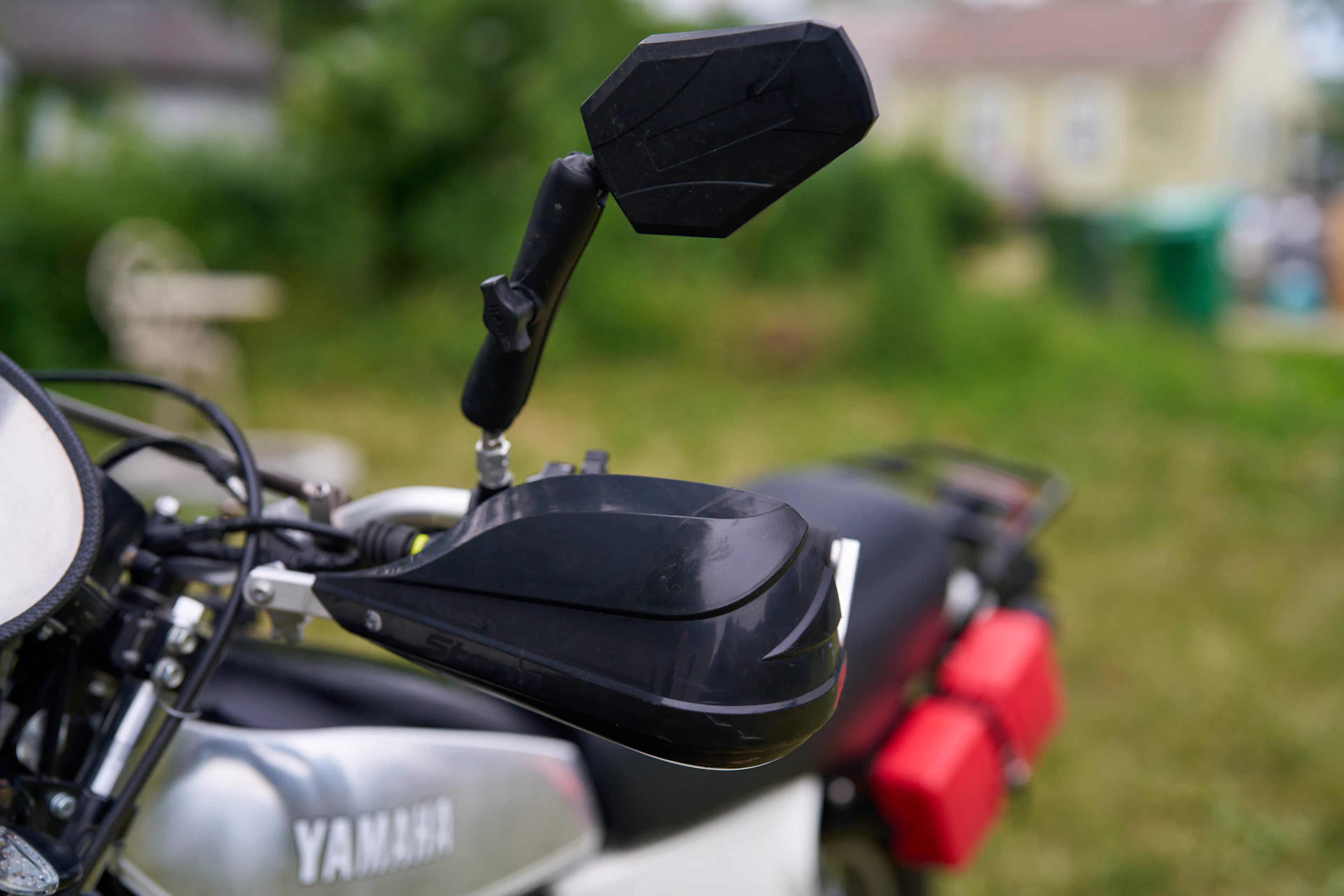 1980 Yamaha XT500 left mirror