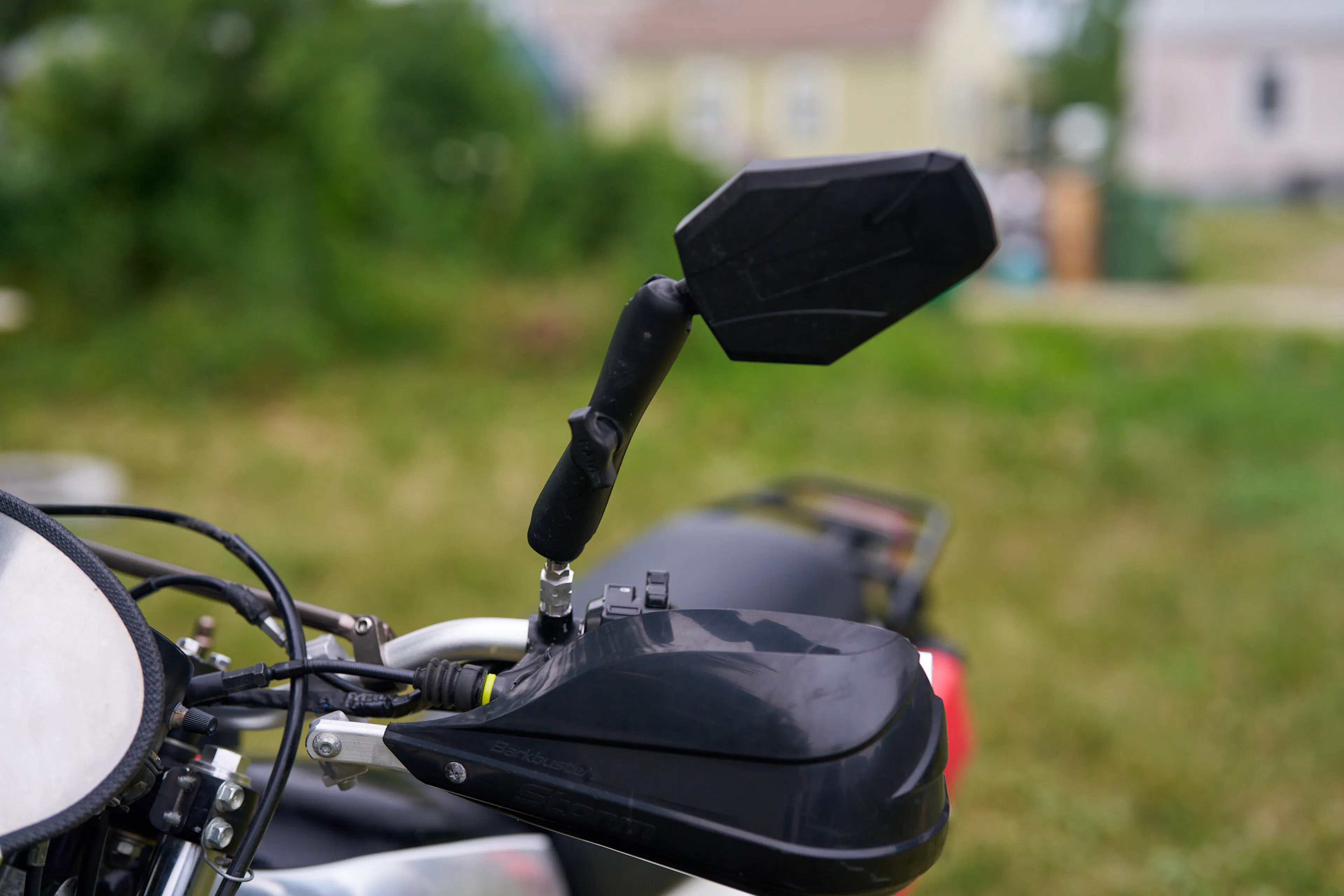 1980 Yamaha XT500 left mirror 2