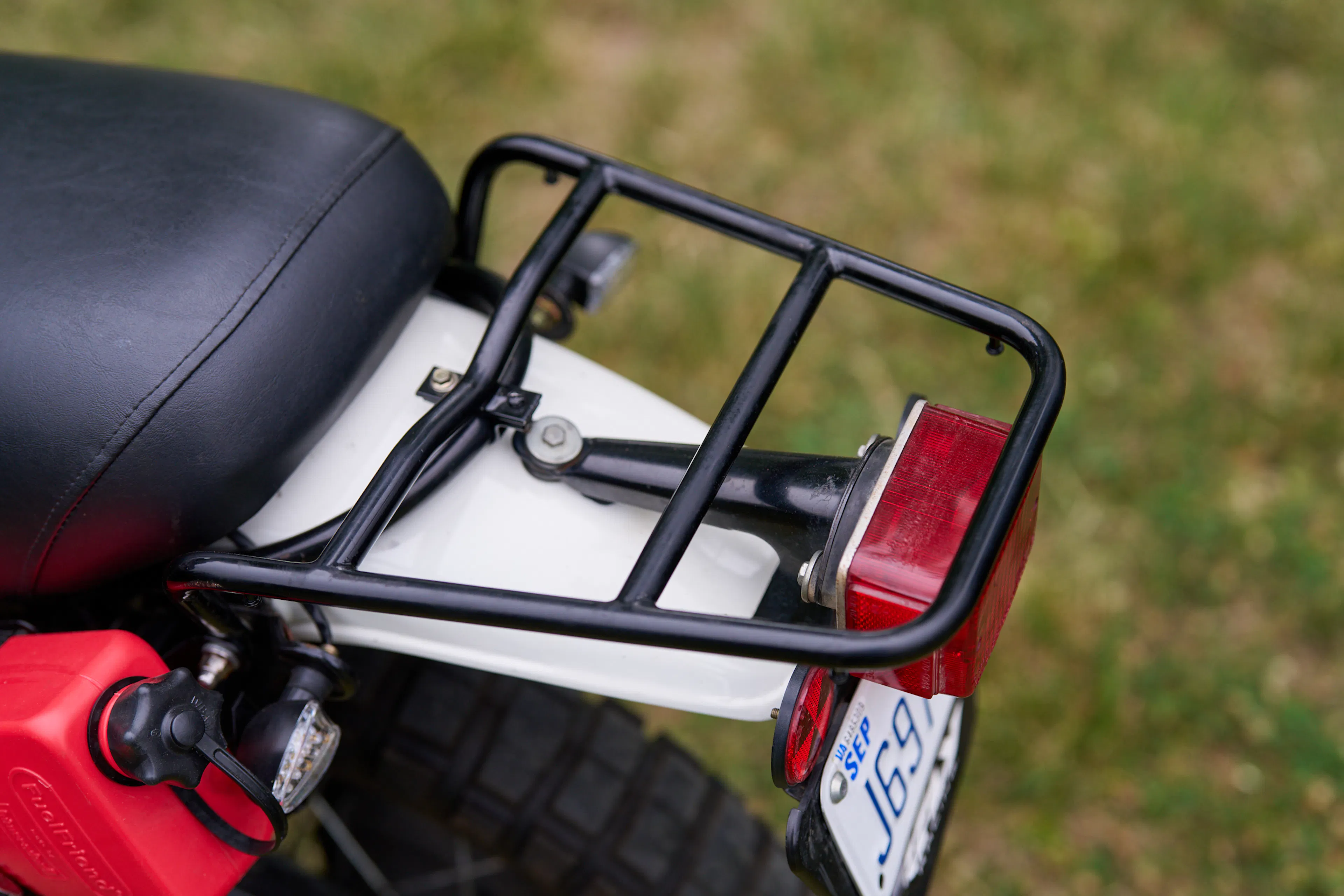 1980 Yamaha XT500 luggage rack