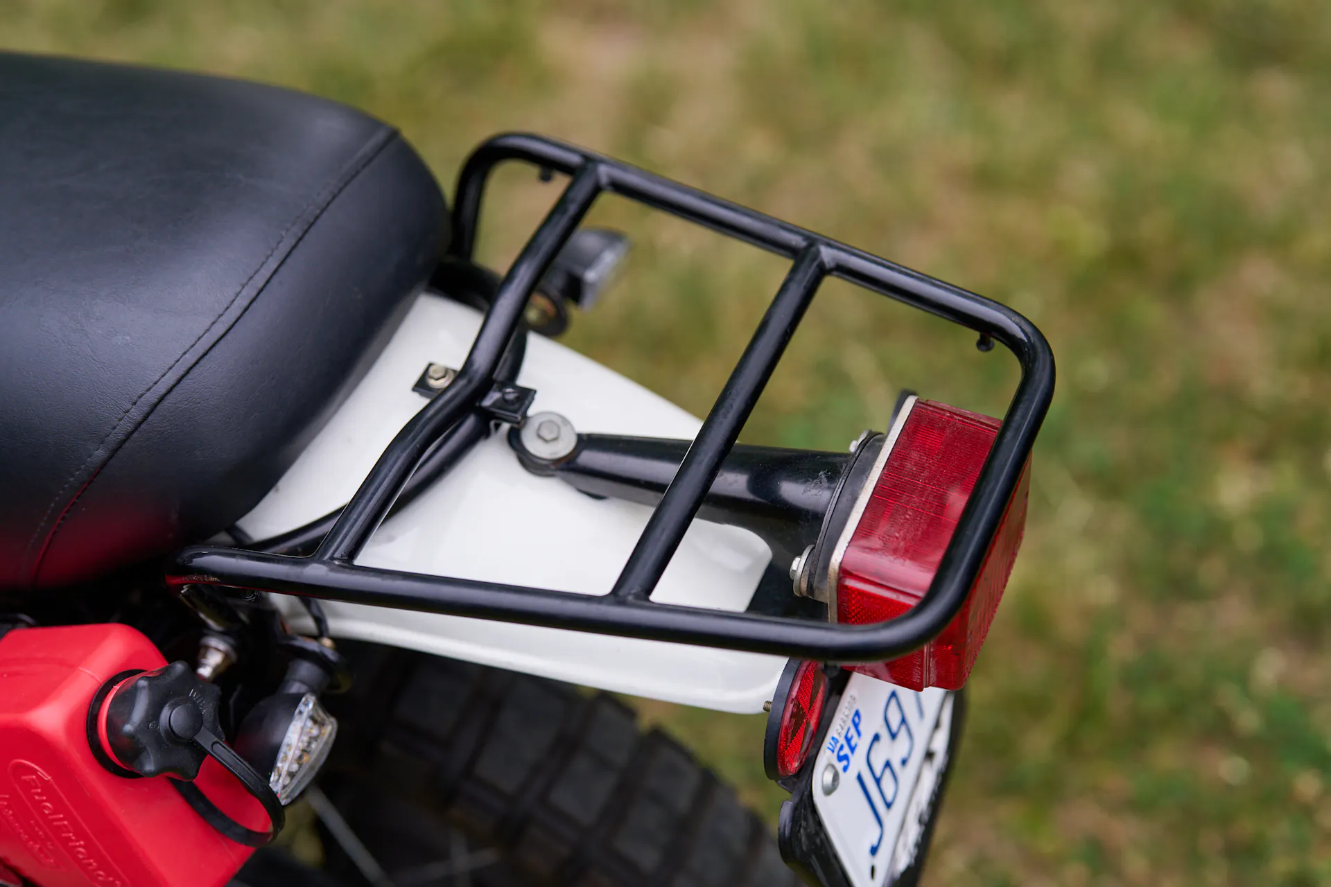 1980 Yamaha XT500 luggage rack