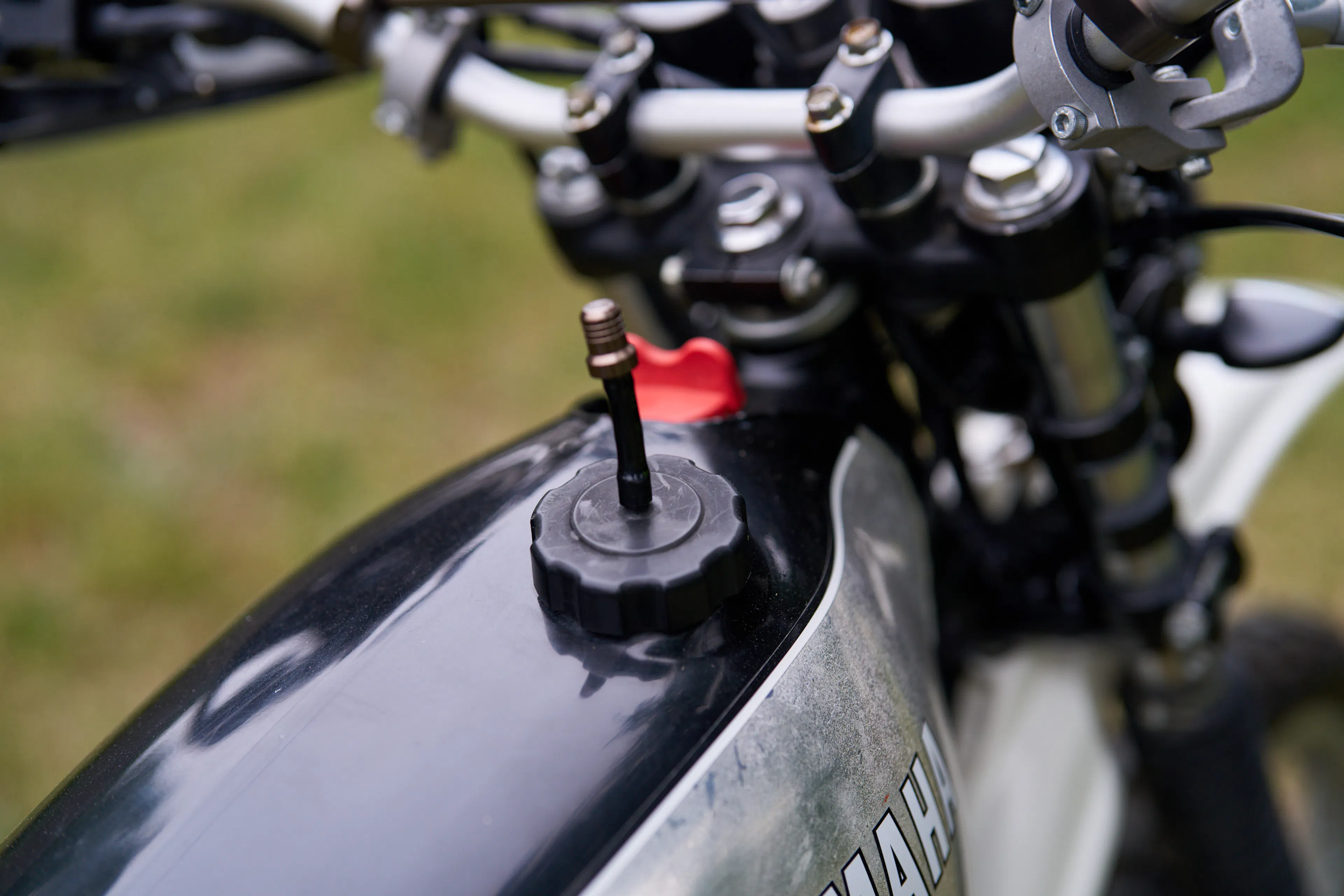 1980 Yamaha XT500 gas cap
